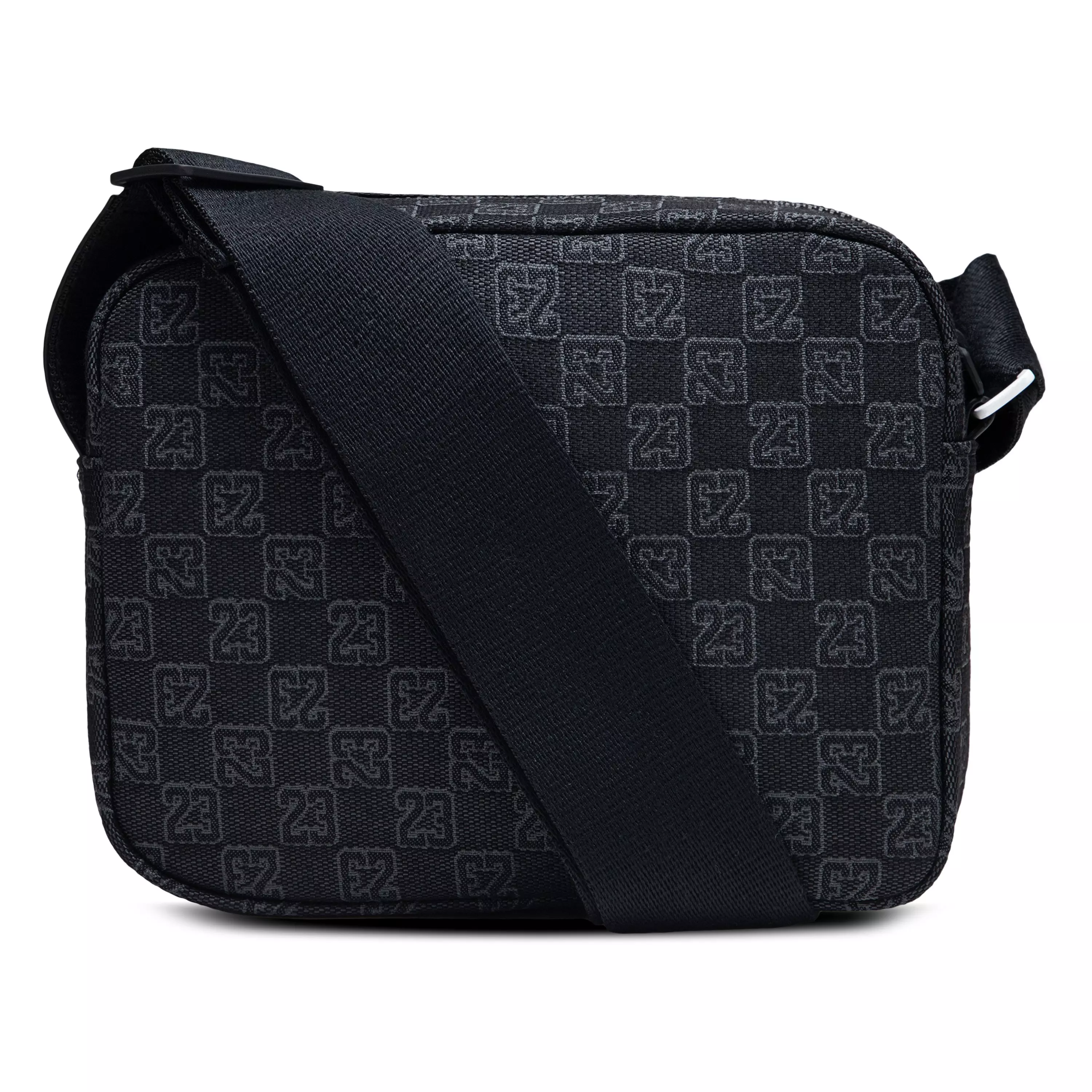 Jordan Monogram Messenger Bag - BLACK