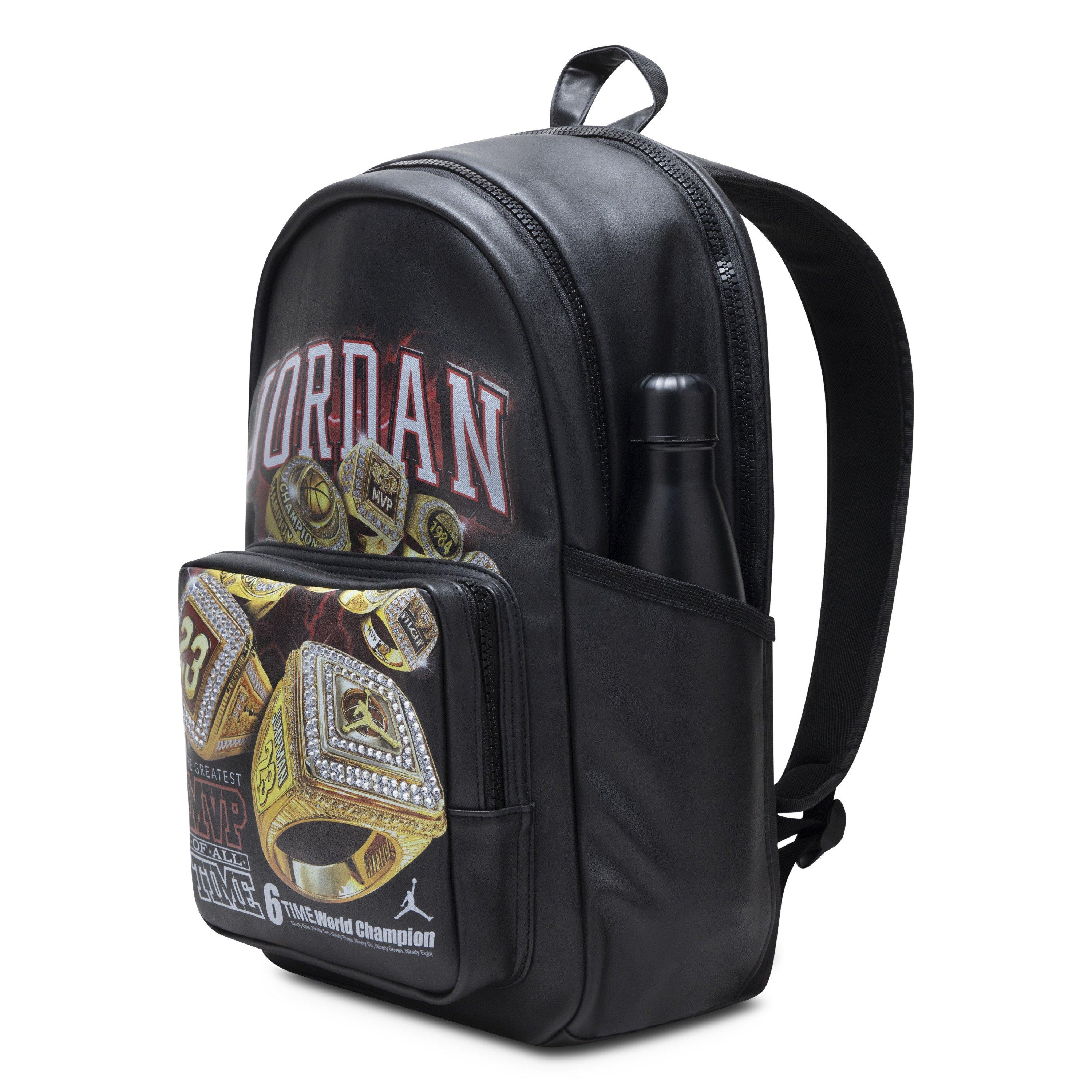 Jordan Borough Graphic Brown Backpack