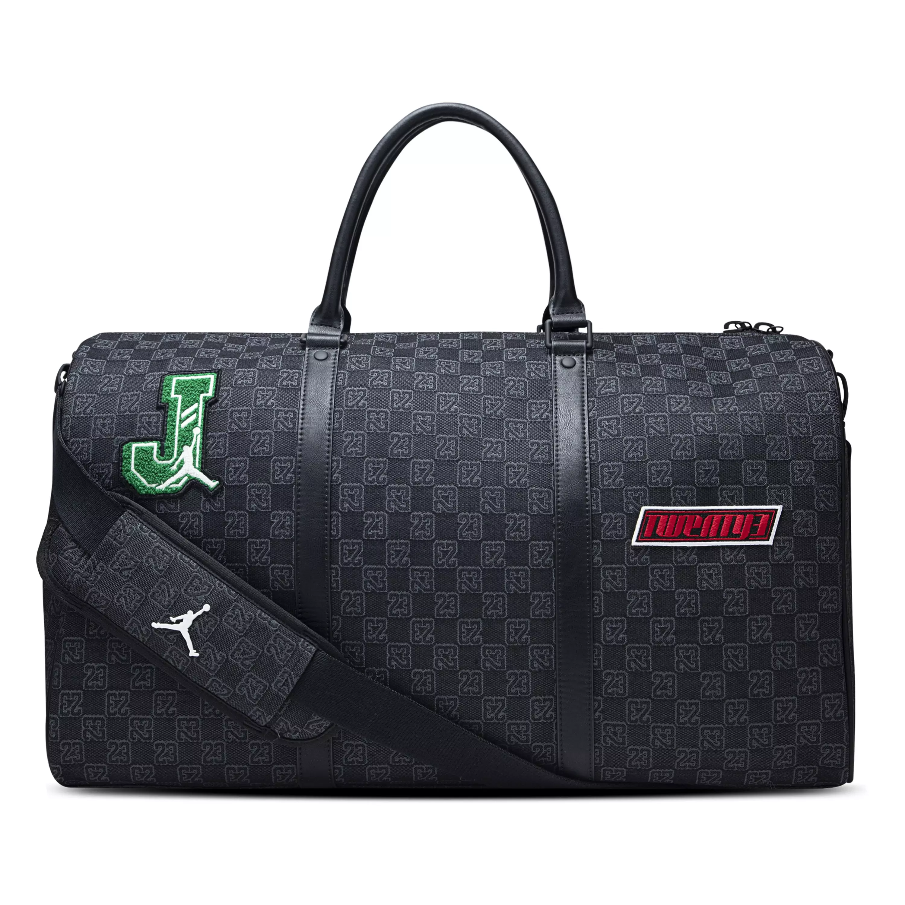 Jordan Monogram Duffle Bag - BLACK