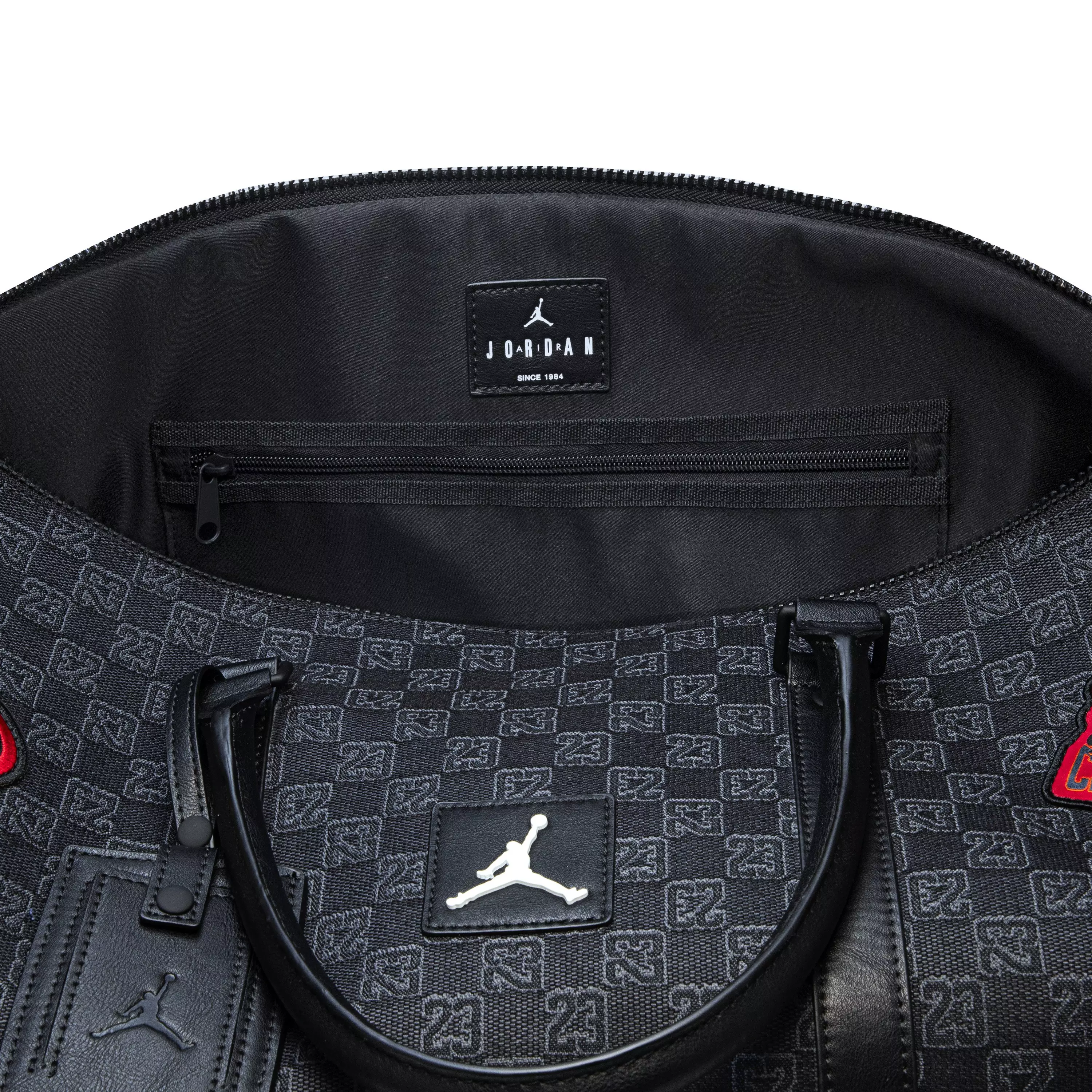Jordan Monogram Duffle Bag - Black - BLACK