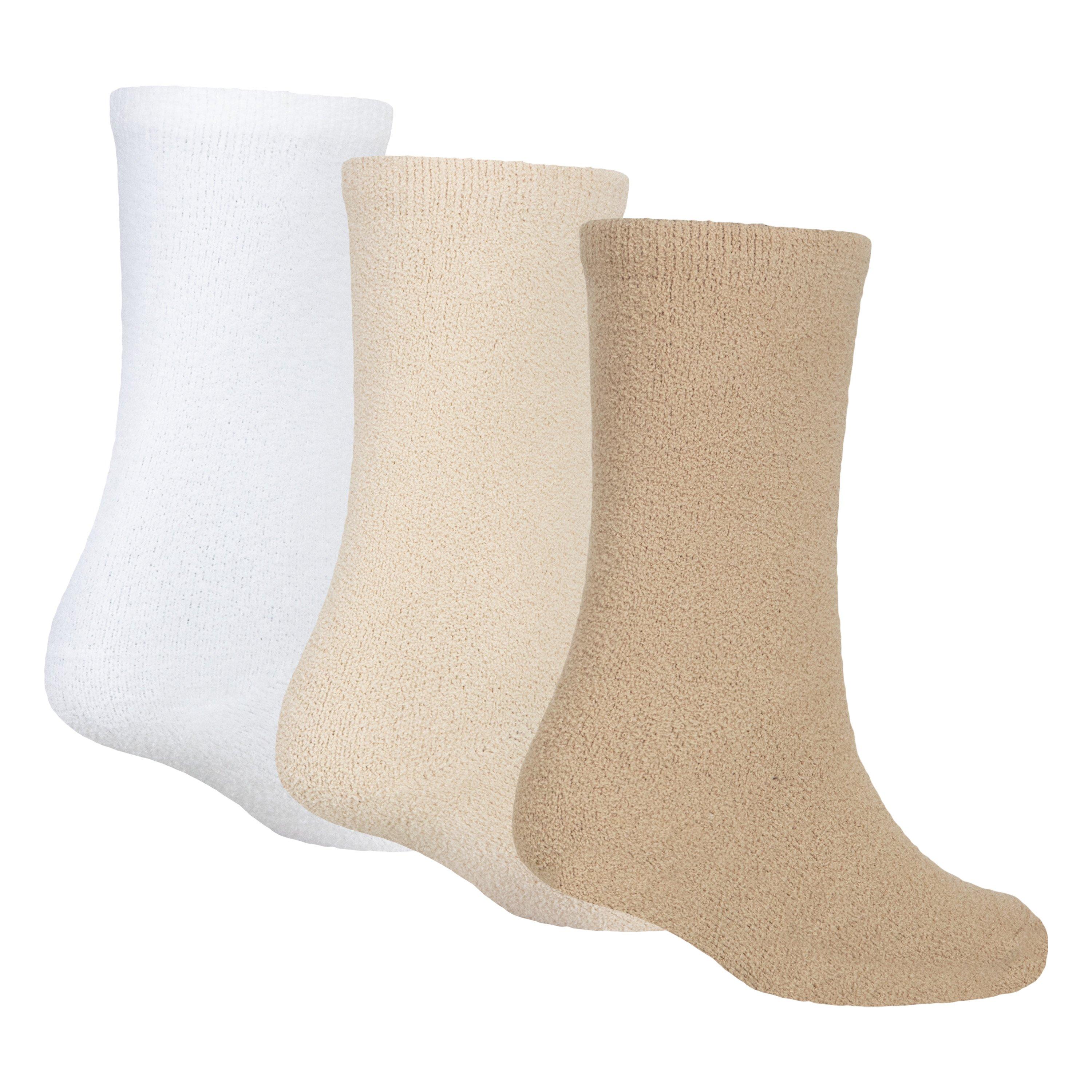 Nike Little Girls' Super Soft Cozy Crew Socks-3PK