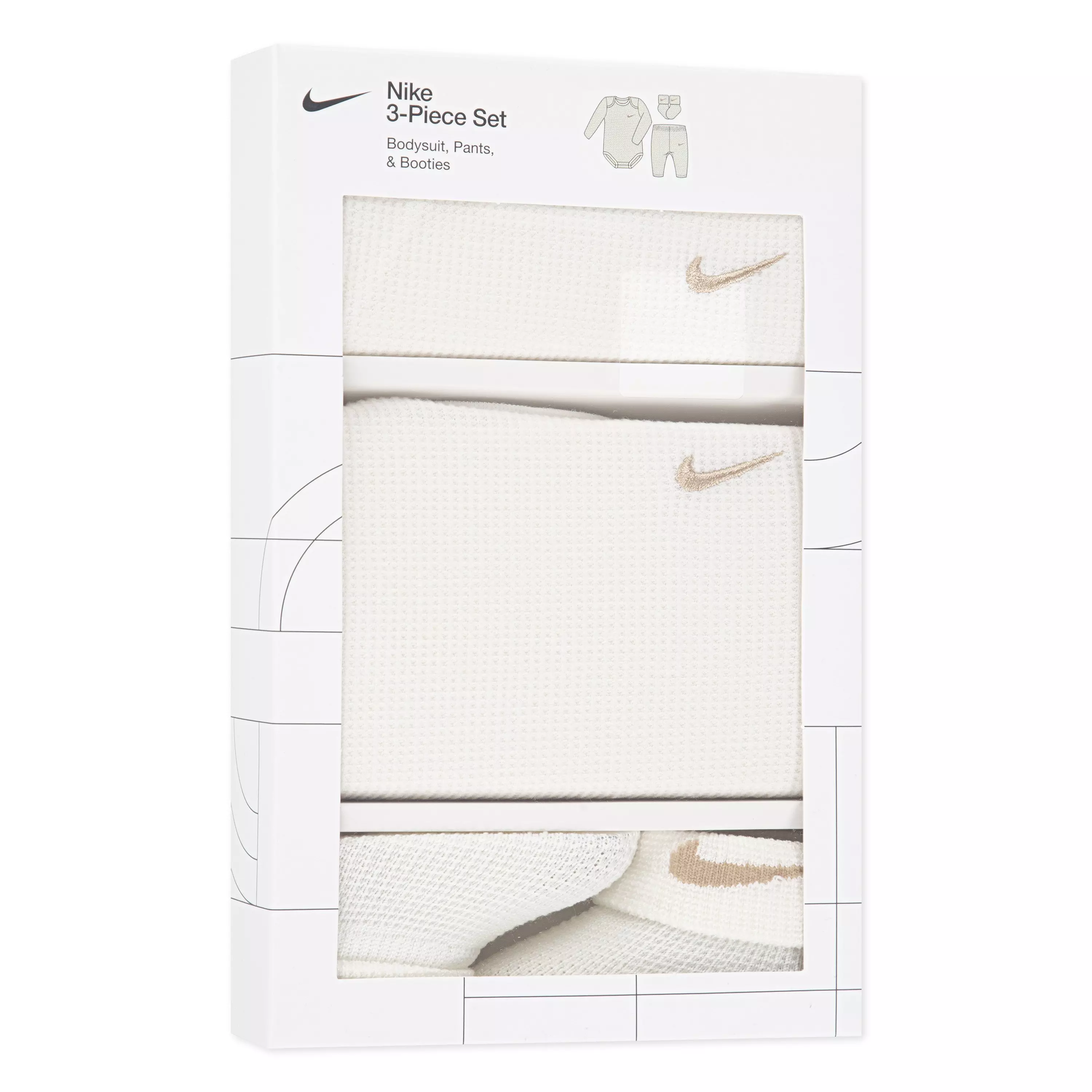 Nike Infant Kids' Waffle 3-Piece Box Set - Sail - SAIL