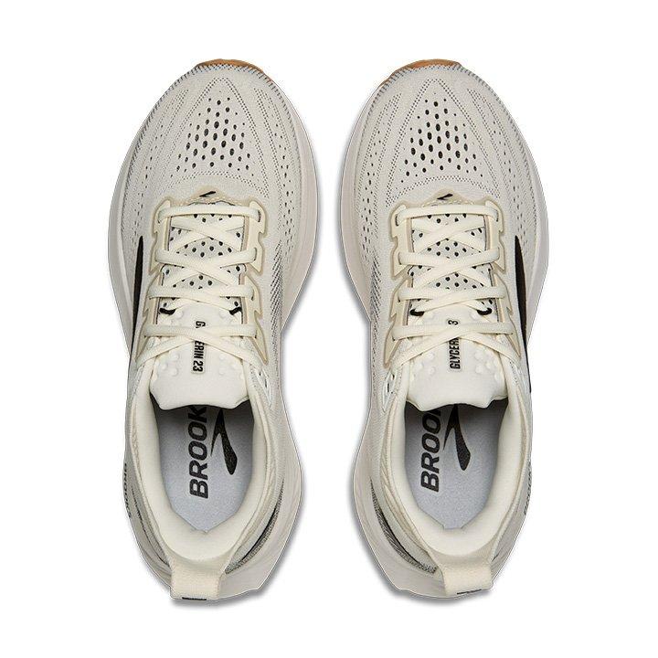 Brooks Glycerin 23 "White/Black" Women's Running Shoe - WHITE/BLACK Thumbnail View 8