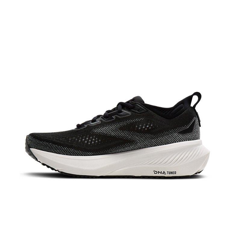 Brooks Glycerin 23 "Black/White" Women's Running Shoe - BLACK/WHITE Thumbnail View 2