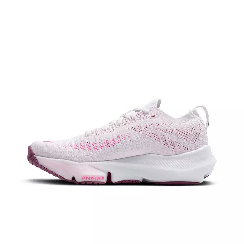 Brooks Glycerin Flex "White/Cyber Pink/Argyle" Women's Running Shoe - WHITE/PINK