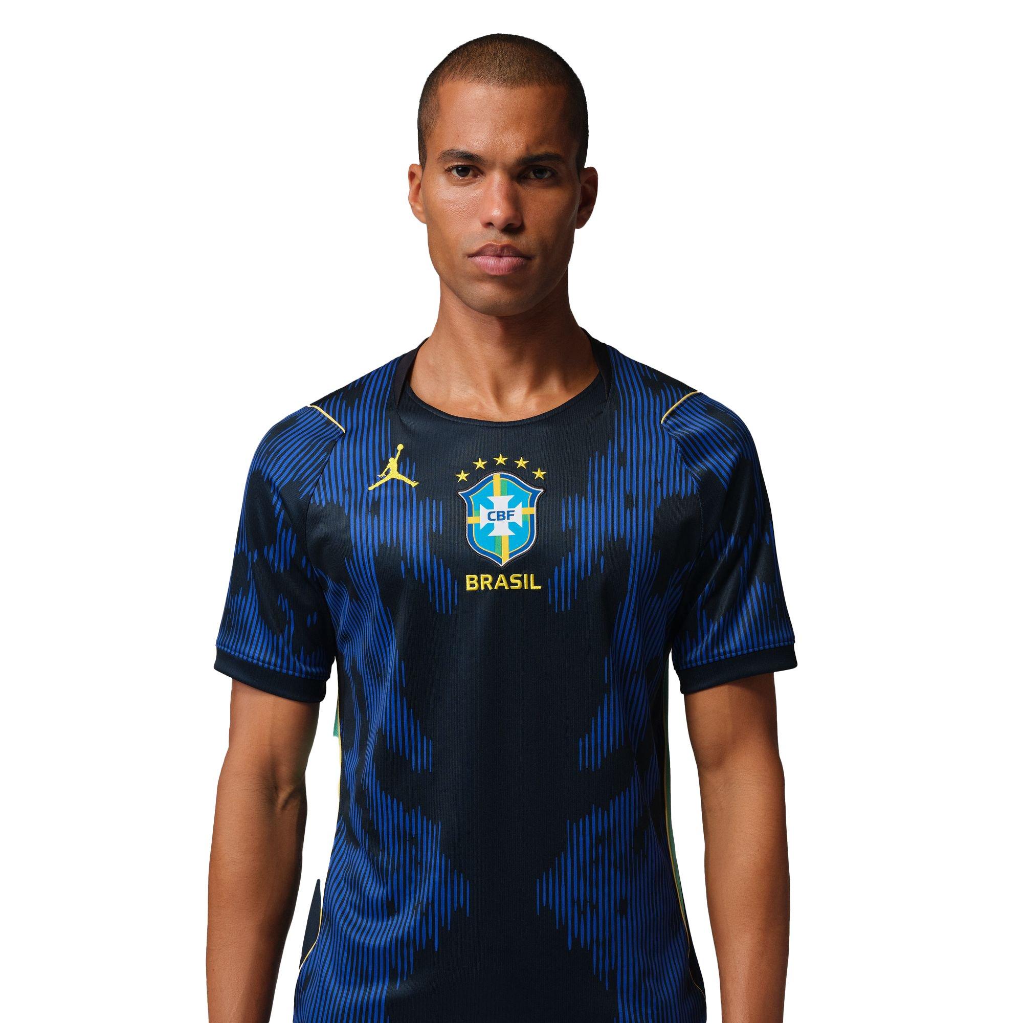 Nike Brazil FIFA World Cup 2026 Away Jersey-Blue - BLUE Thumbnail View 3