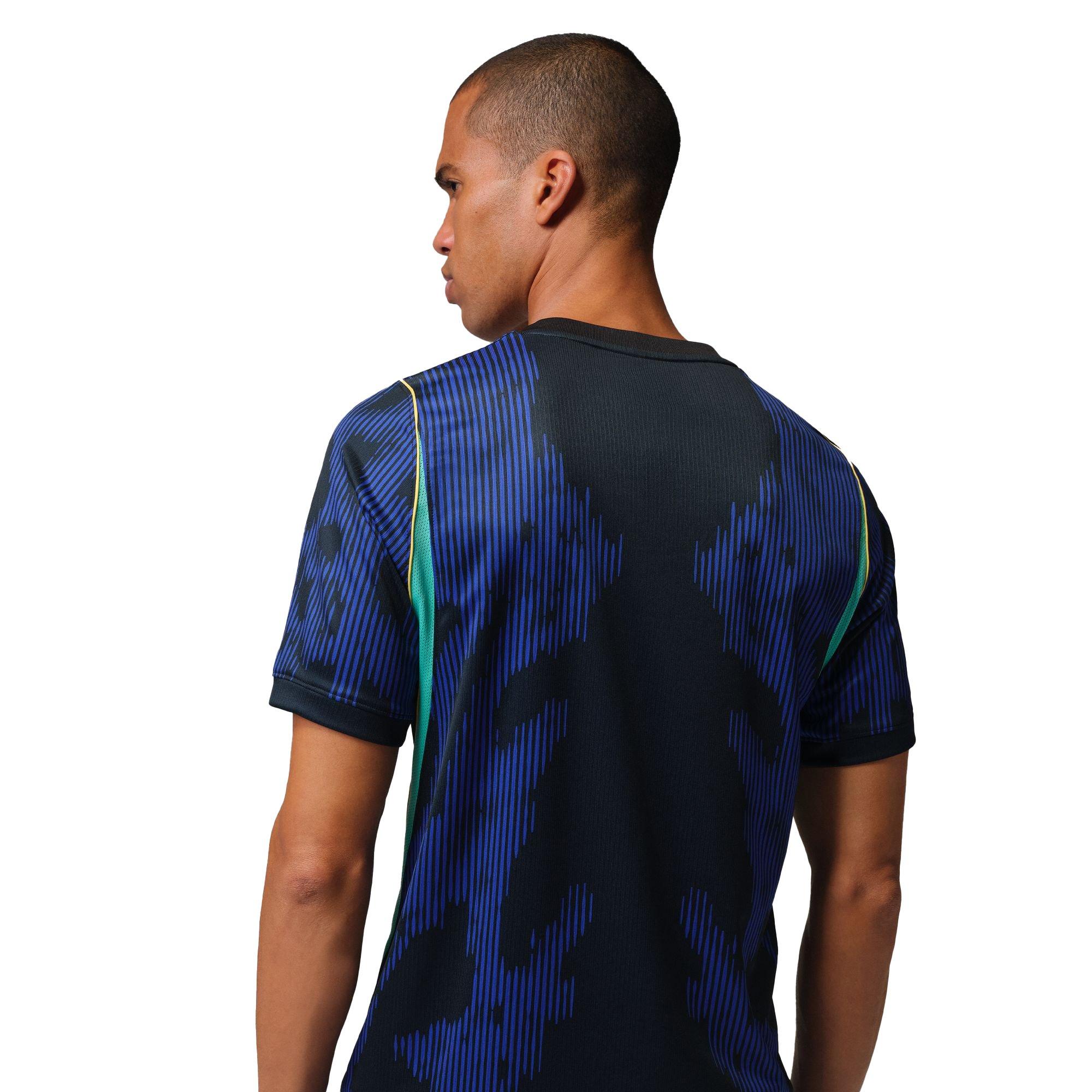 Nike Brazil FIFA World Cup 2026 Away Jersey-Blue - BLUE Thumbnail View 4