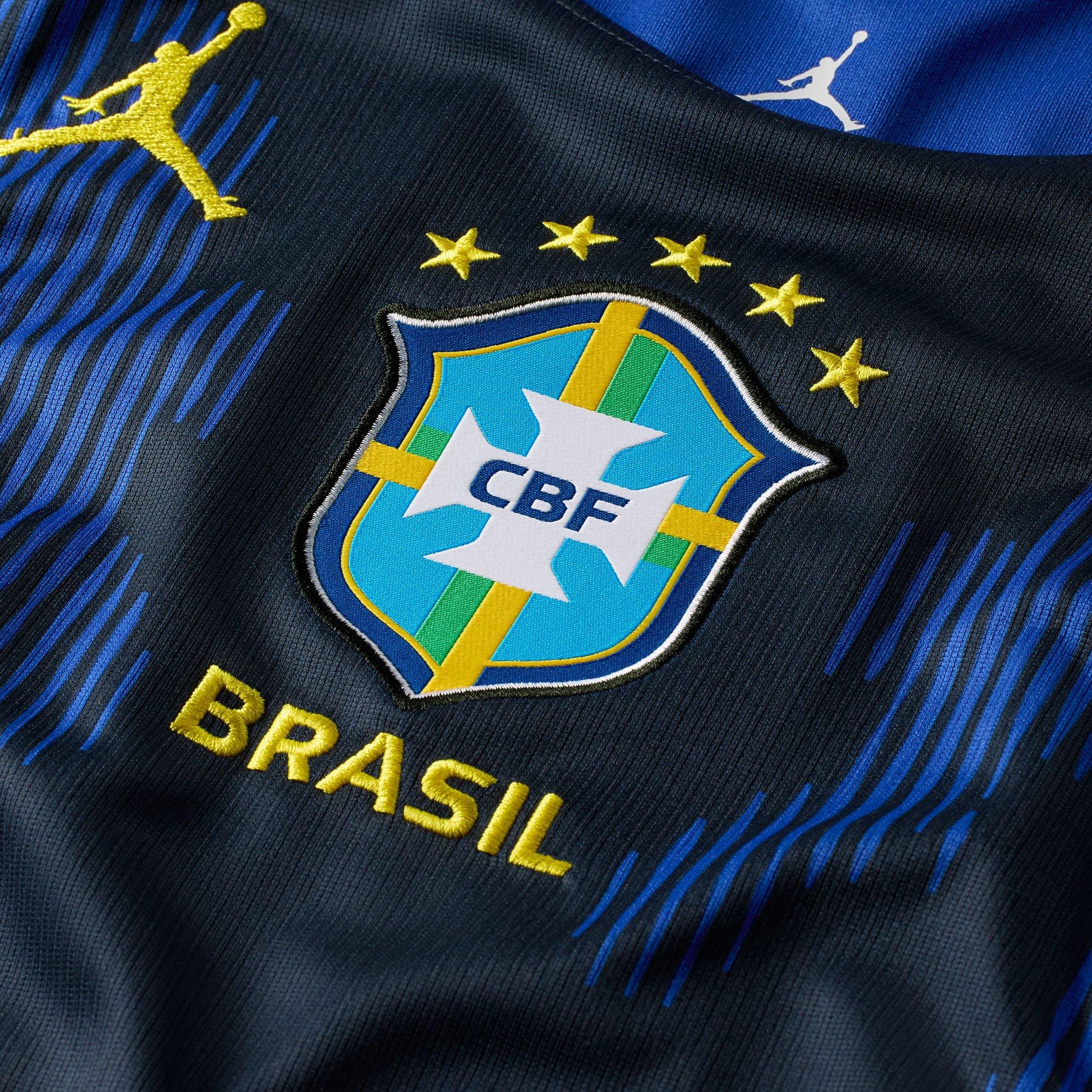 Nike Brazil FIFA World Cup 2026 Away Jersey-Blue - BLUE Thumbnail View 5