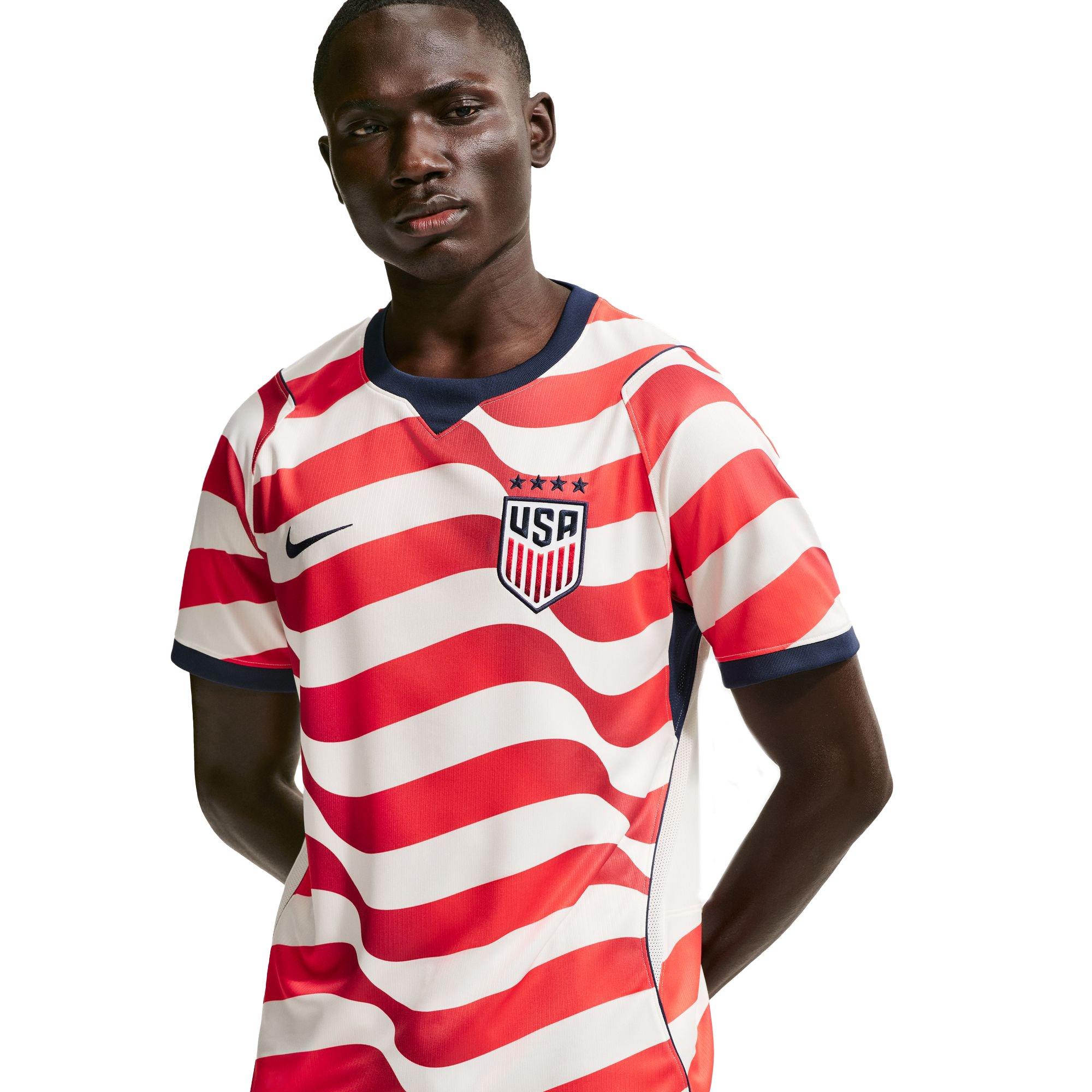 Nike USA FIFA World Cup 2026 Home Jersey-Red/White - RED/WHITE Thumbnail View 1