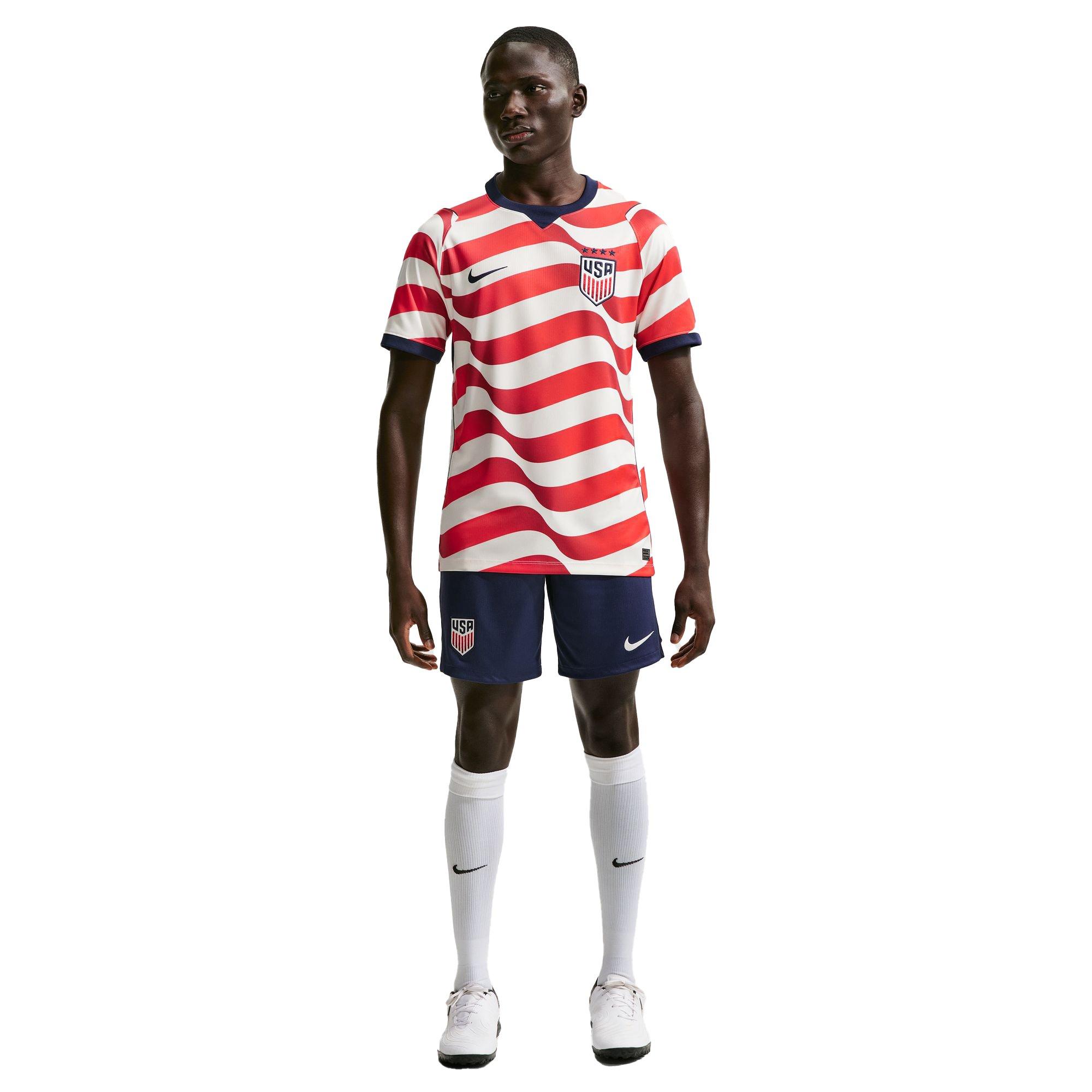 Nike USA FIFA World Cup 2026 Home Jersey-Red/White - RED/WHITE Thumbnail View 4