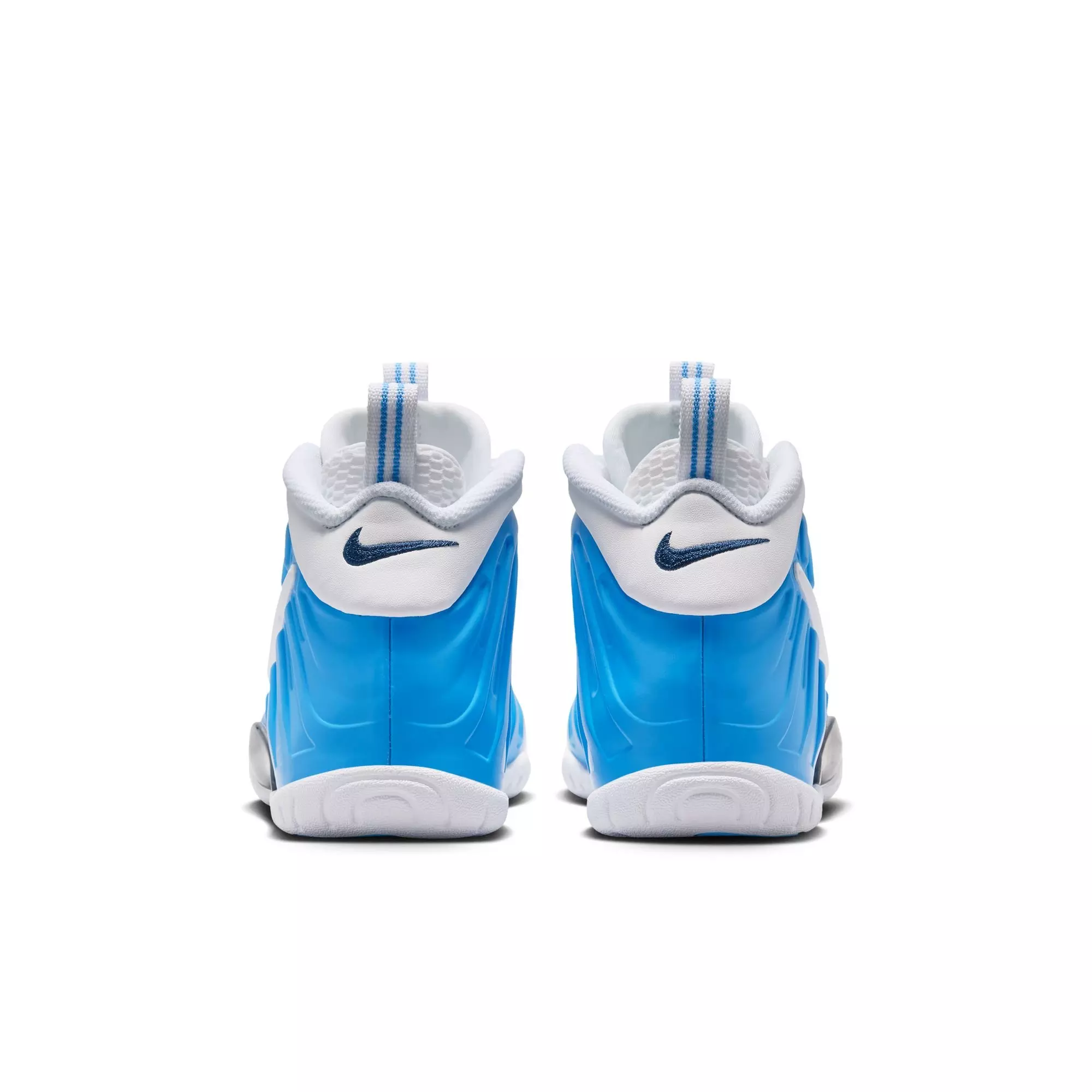 Nike Little Posite Pro "University Blue" Grade School Kids' Shoe - UNIVERSITY BLUE/WHITE