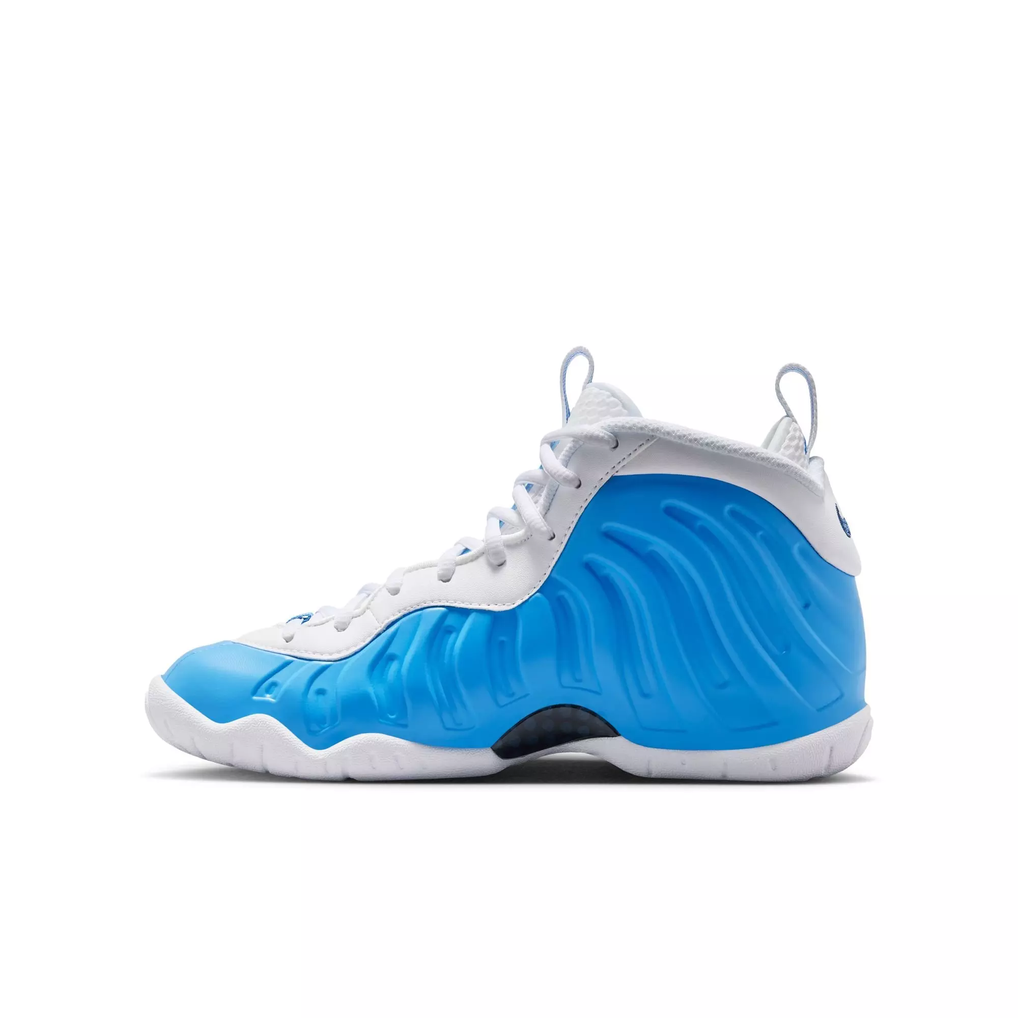 Nike Little Posite Pro "University Blue" Grade School Kids' Shoe - UNIVERSITY BLUE/WHITE