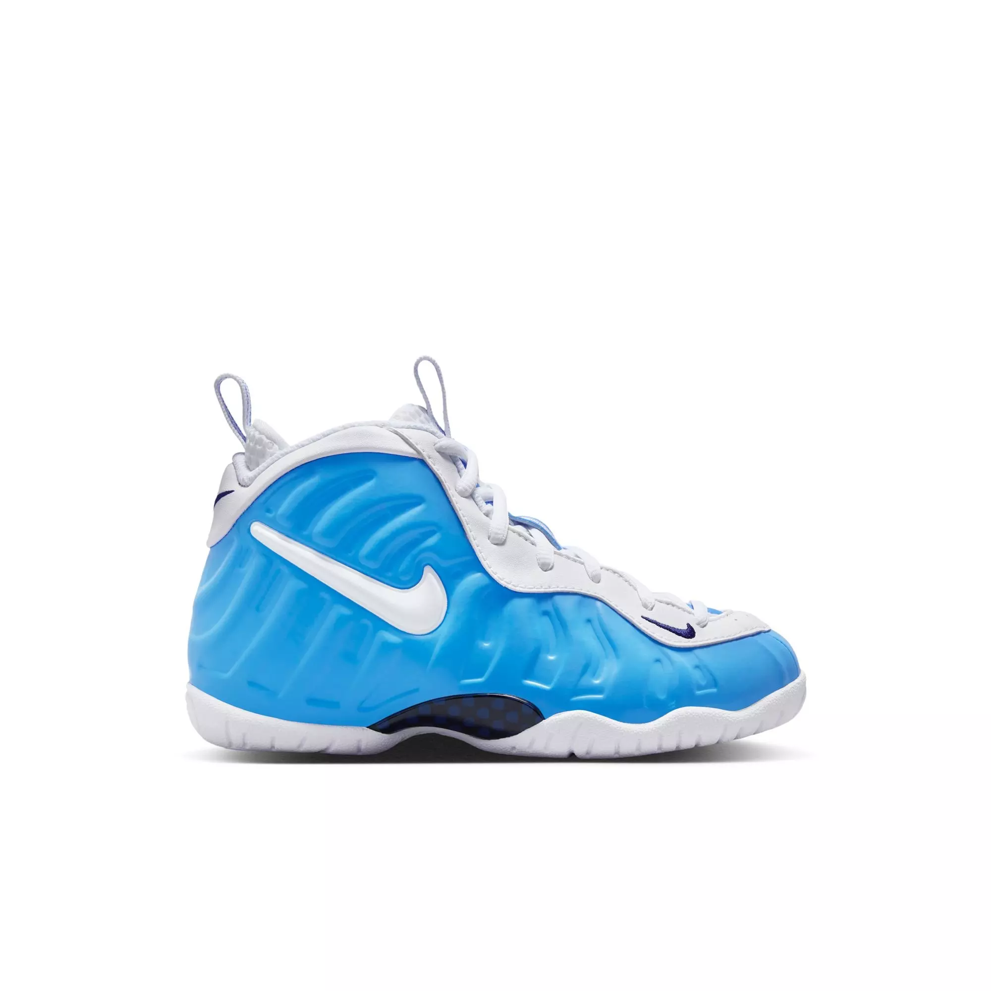 Nike Little Posite Pro "University Blue" Preschool Kids' Shoe - UNIVERSITY BLUE/WHITE