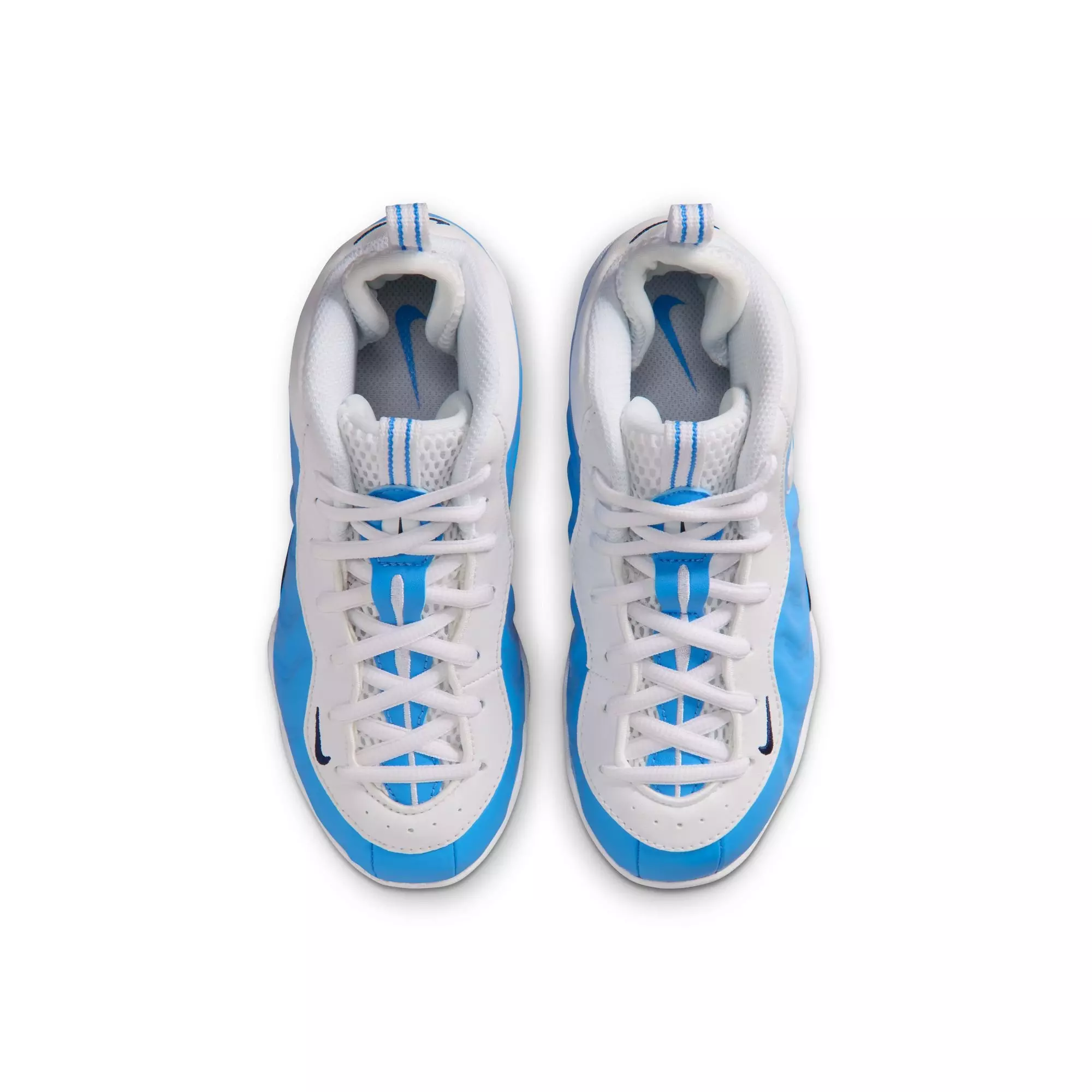 Nike Little Posite Pro "University Blue" Preschool Kids' Shoe - UNIVERSITY BLUE/WHITE