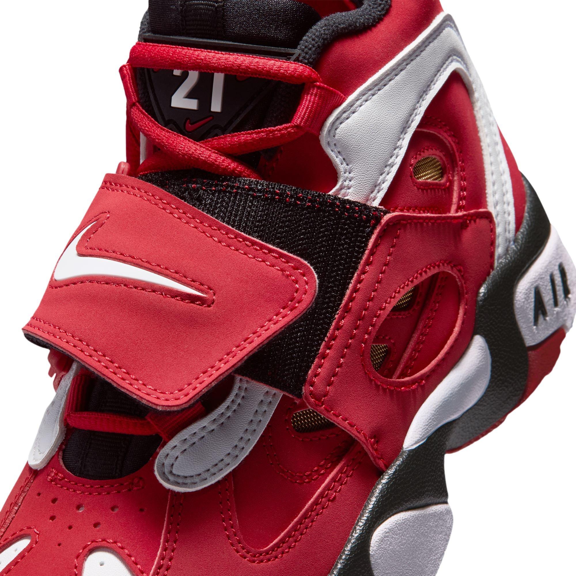 Nike Air Diamond Turf II "49ers" Grade School Kids' Shoe - PRIME RED/WHITE/BLACK Thumbnail View 5
