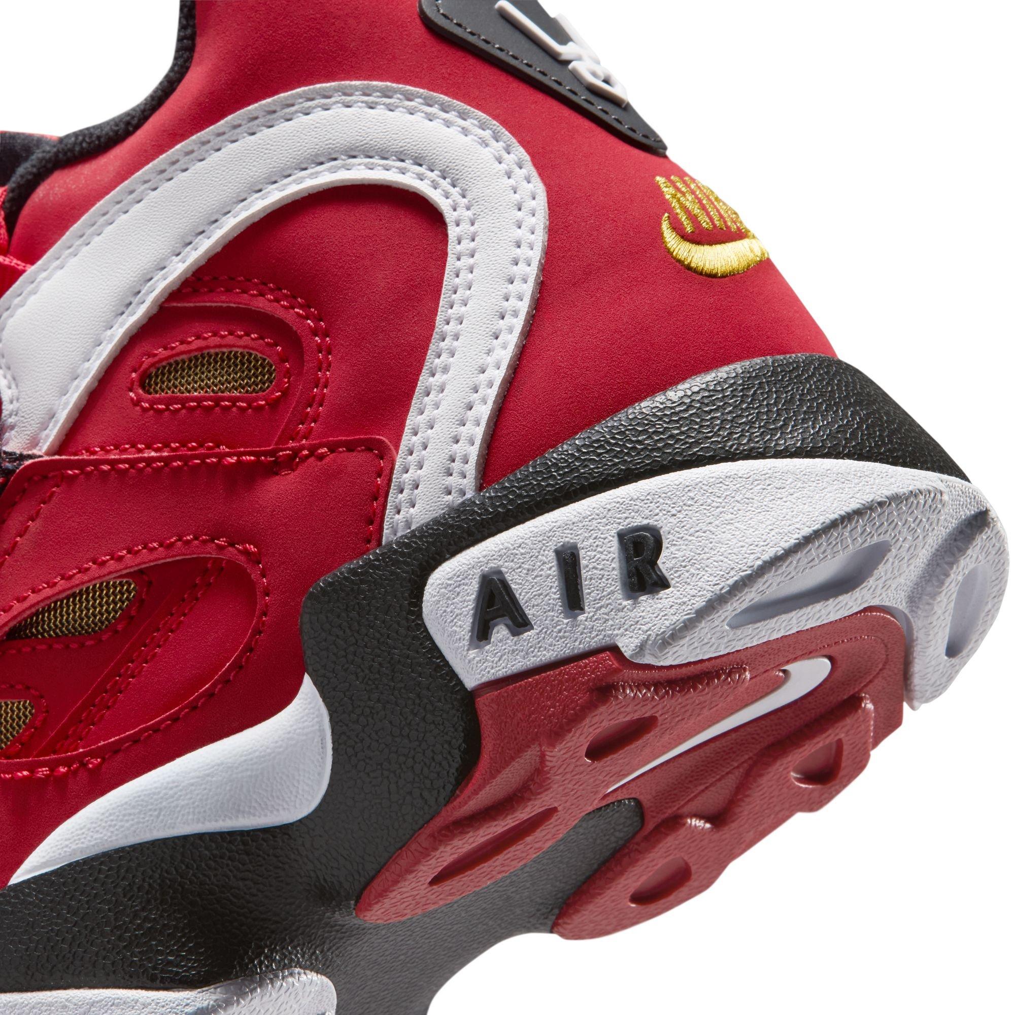 Nike Air Diamond Turf II "49ers" Grade School Kids' Shoe - PRIME RED/WHITE/BLACK Thumbnail View 6