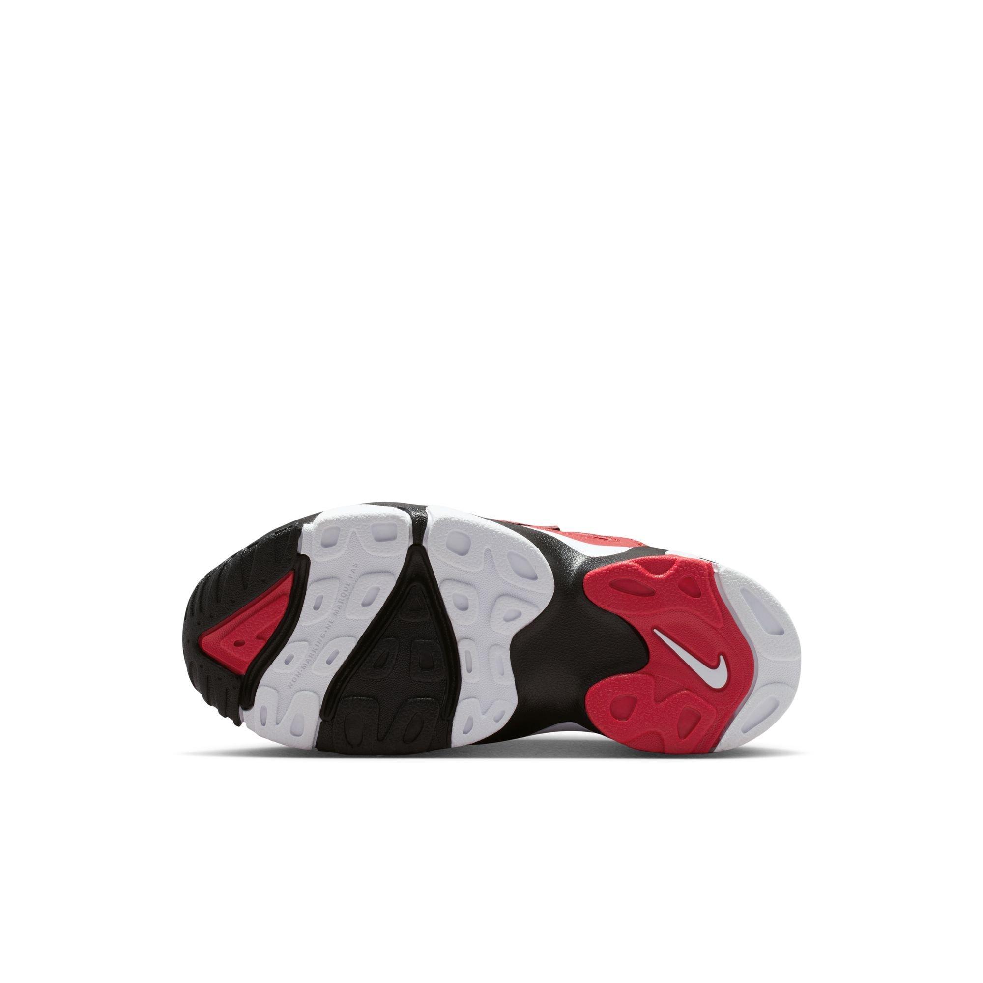 Nike Air Diamond Turf II "49ers" Preschool Kids' Shoe - PRIME RED/WHITE/BLACK Thumbnail View 12