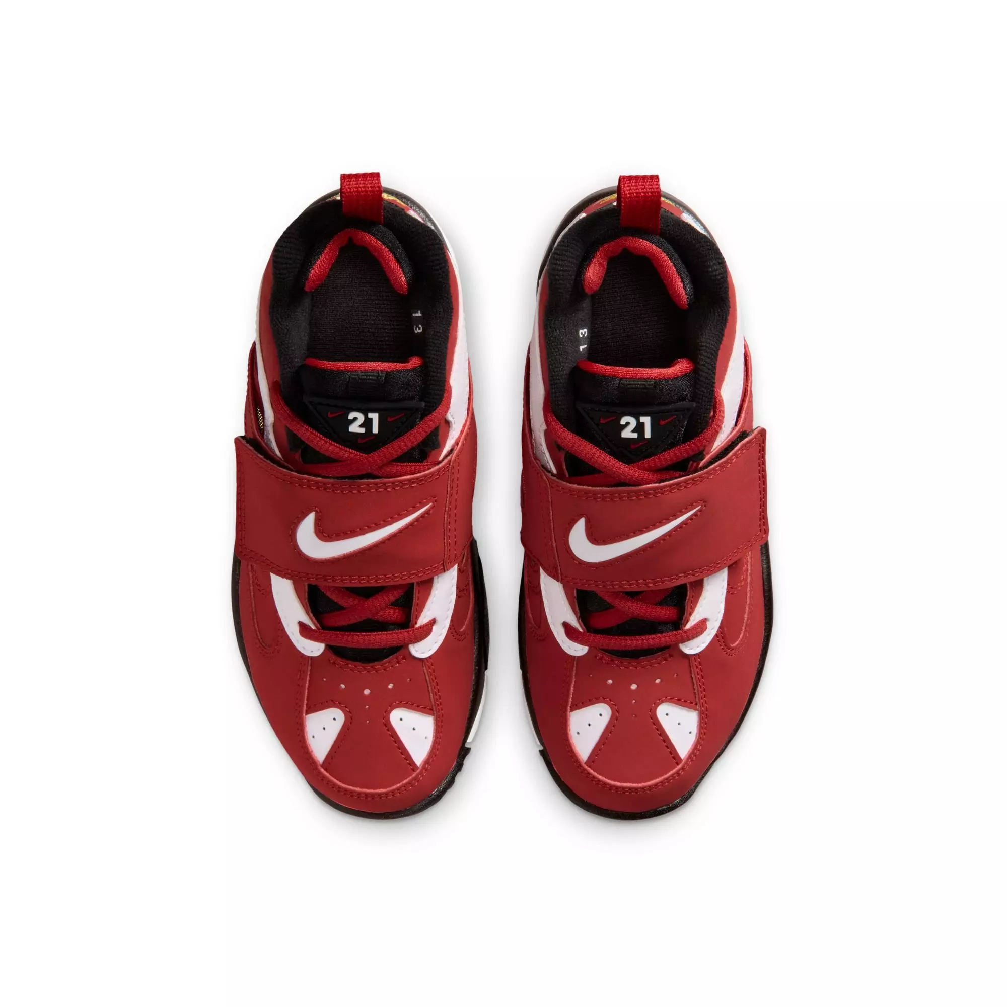 Nike Air Diamond Turf II "49ers" Preschool Kids' Shoe - PRIME RED/WHITE/BLACK