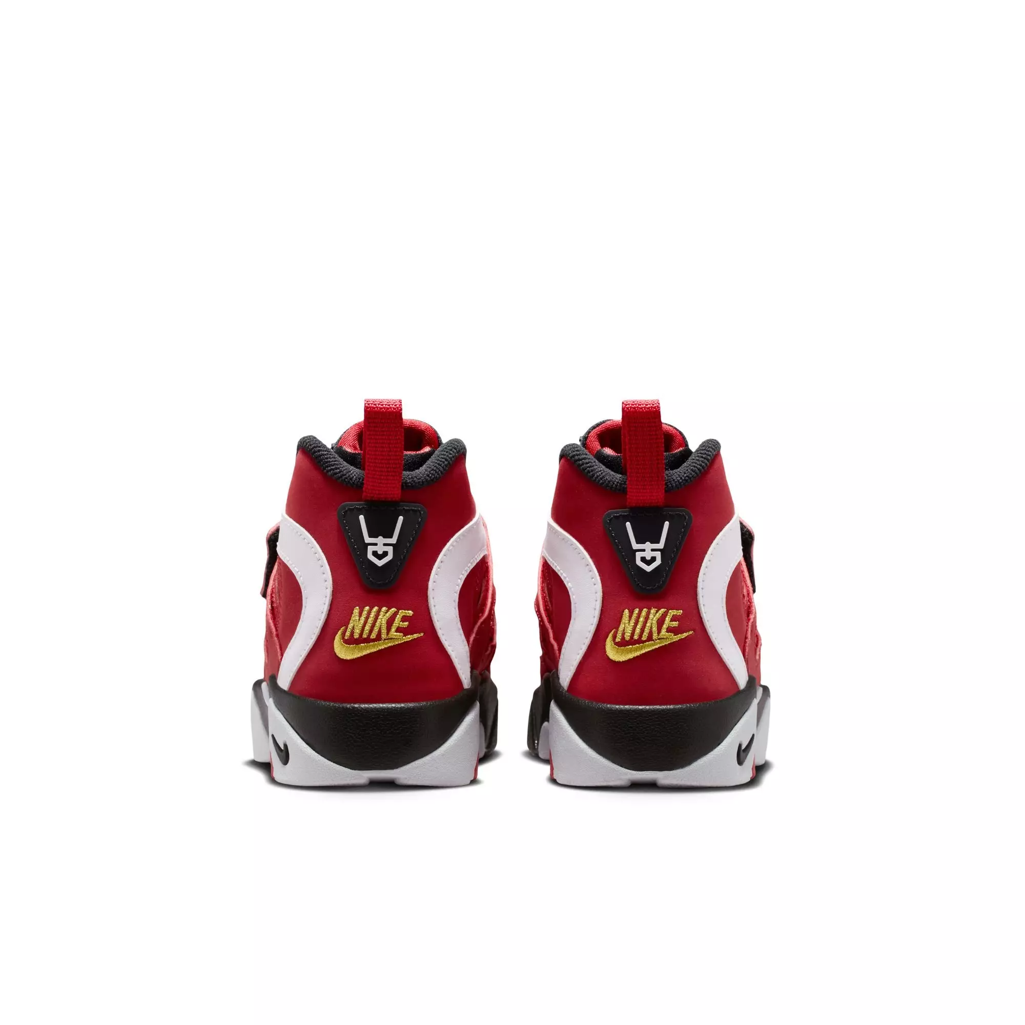 Nike Air Diamond Turf II "49ers" Toddler Kids' Shoe - PRIME RED/WHITE/BLACK