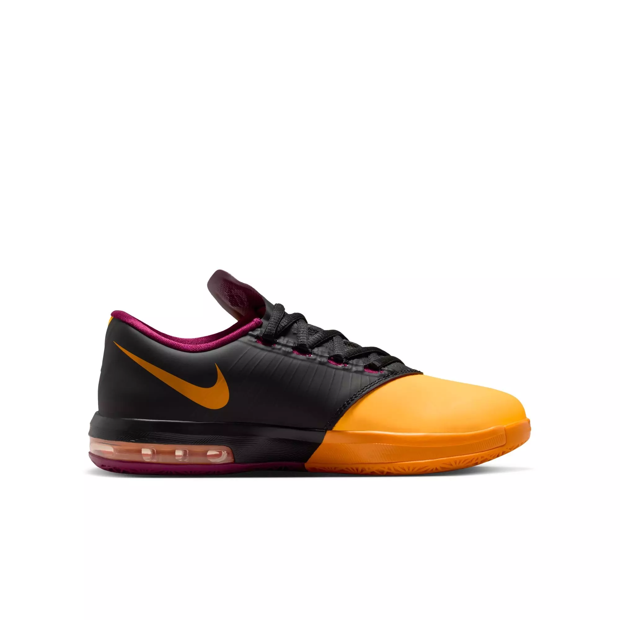 Nike Zoom KD 6 "Peanut Butter & Jelly" Grade School Kids' Shoe - LASER ORANGE/RASPBERRY RED/BLACK
