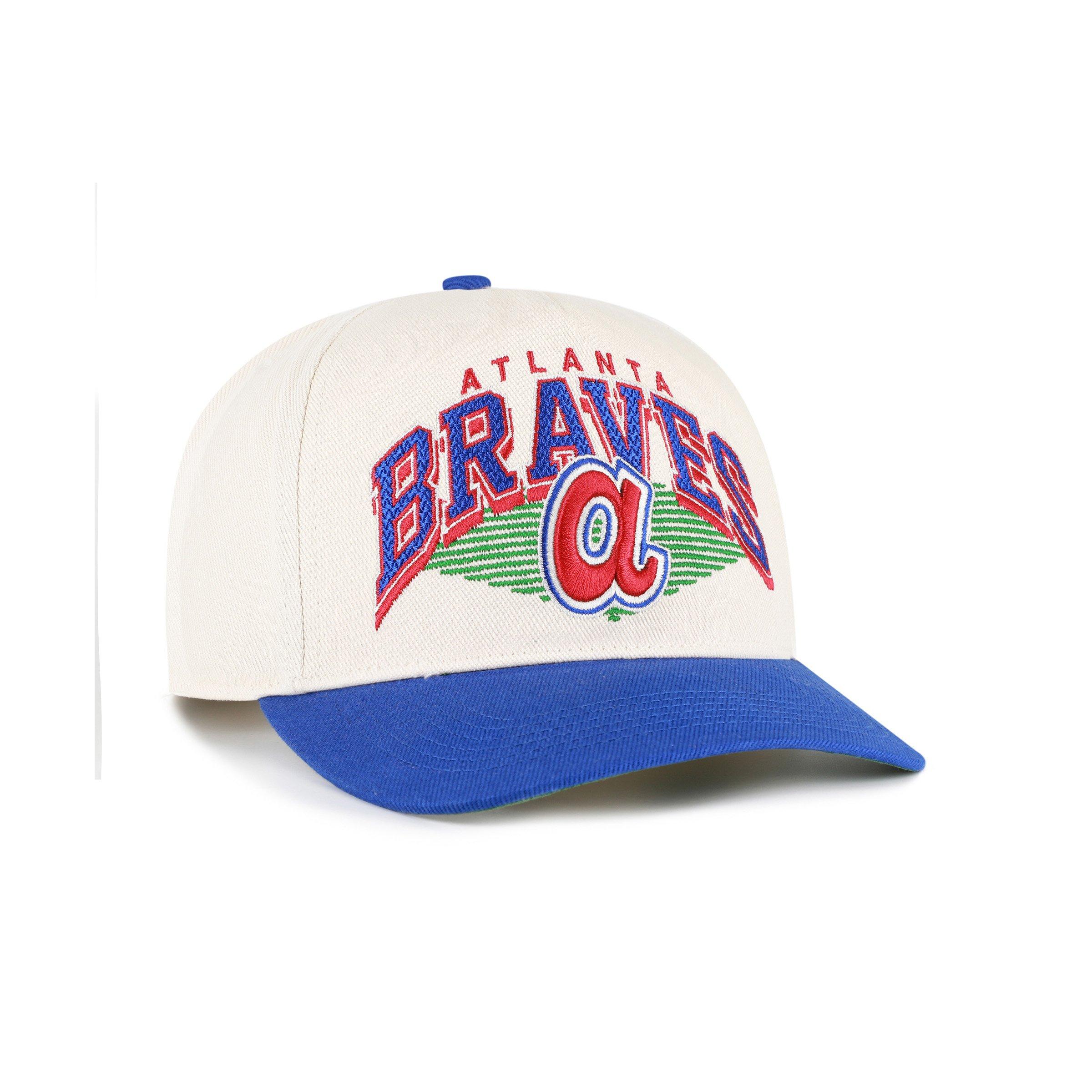 47 Atlanta Braves Cooperstown Pomona Hitch Snapback Hat - Natural
