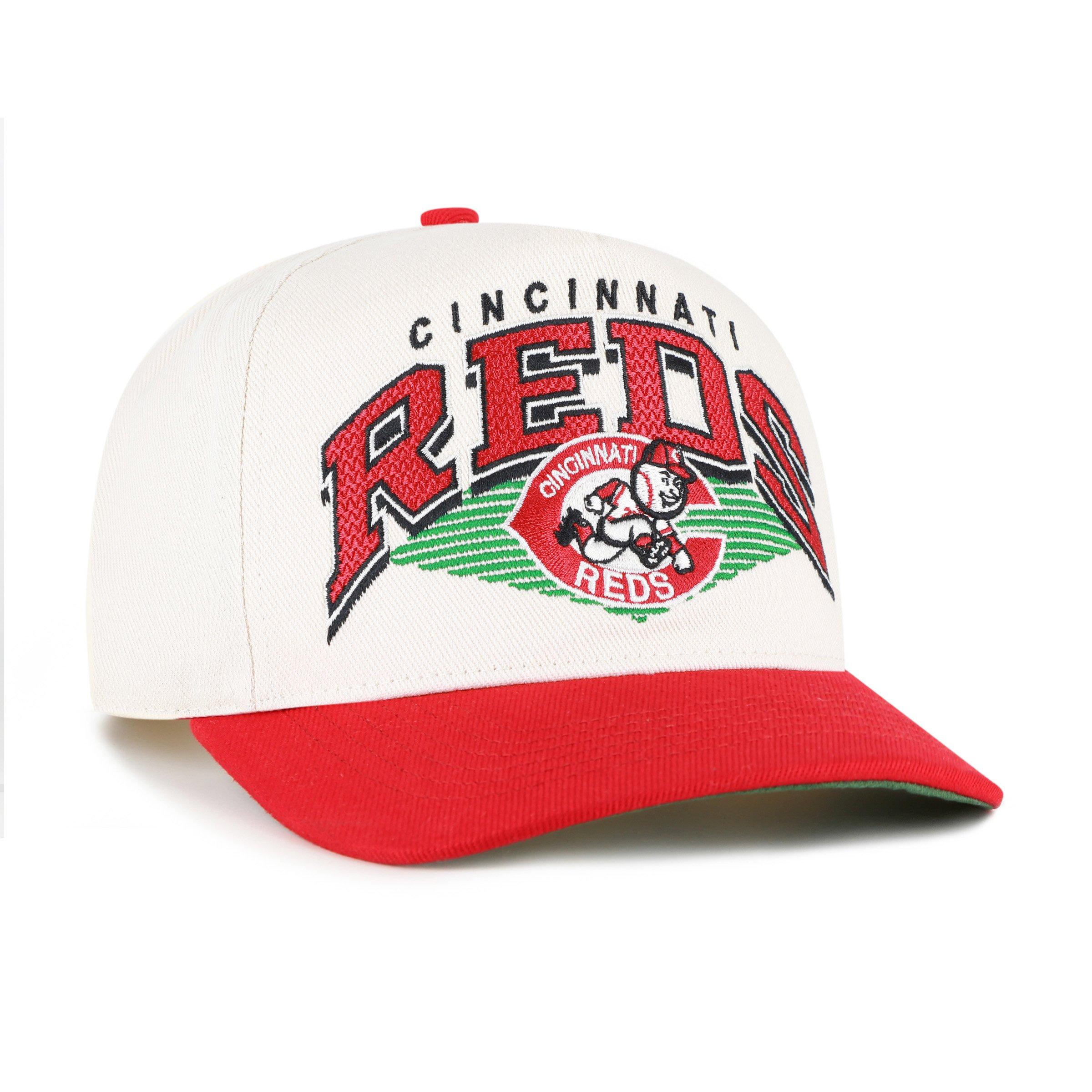 '47 Cincinnati Reds Cooperstown Pomona Hitch Snapback Hat - Natural