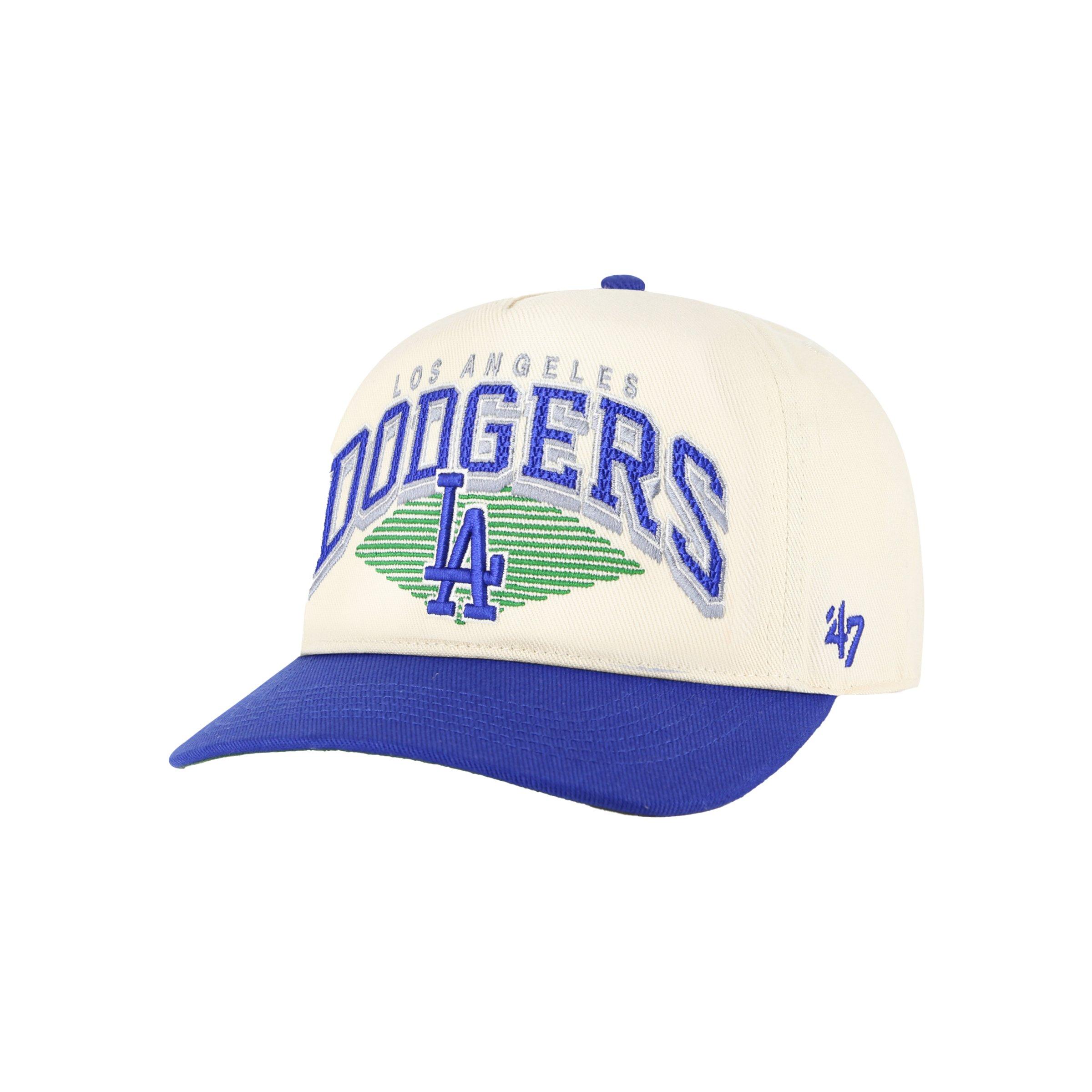 47 Los Angeles Dodgers Cooperstown Pomona Hitch Natural Snapback Hat
