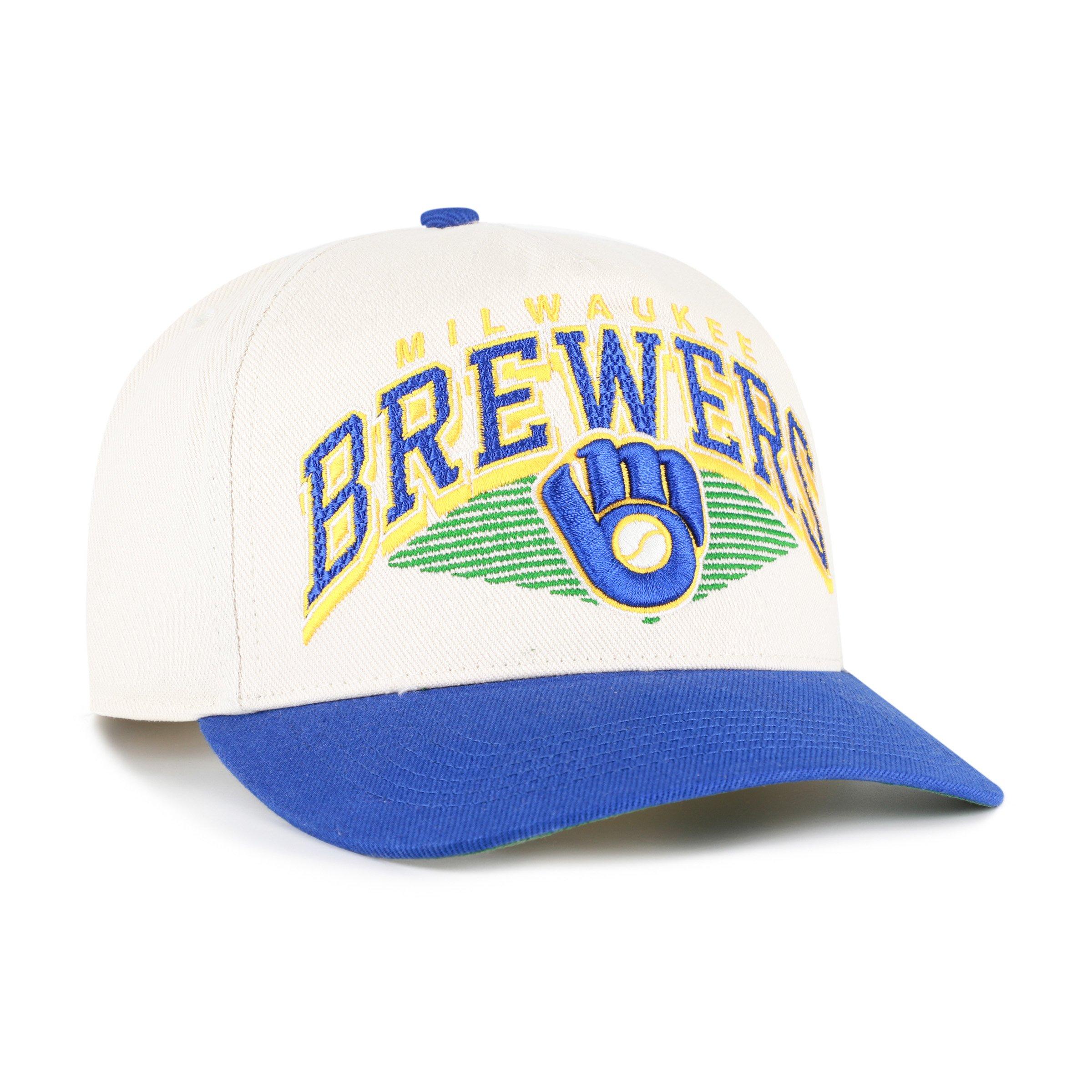 '47 Milwaukee Brewers Cooperstown Pomona Hitch Snapback Hat - Natural