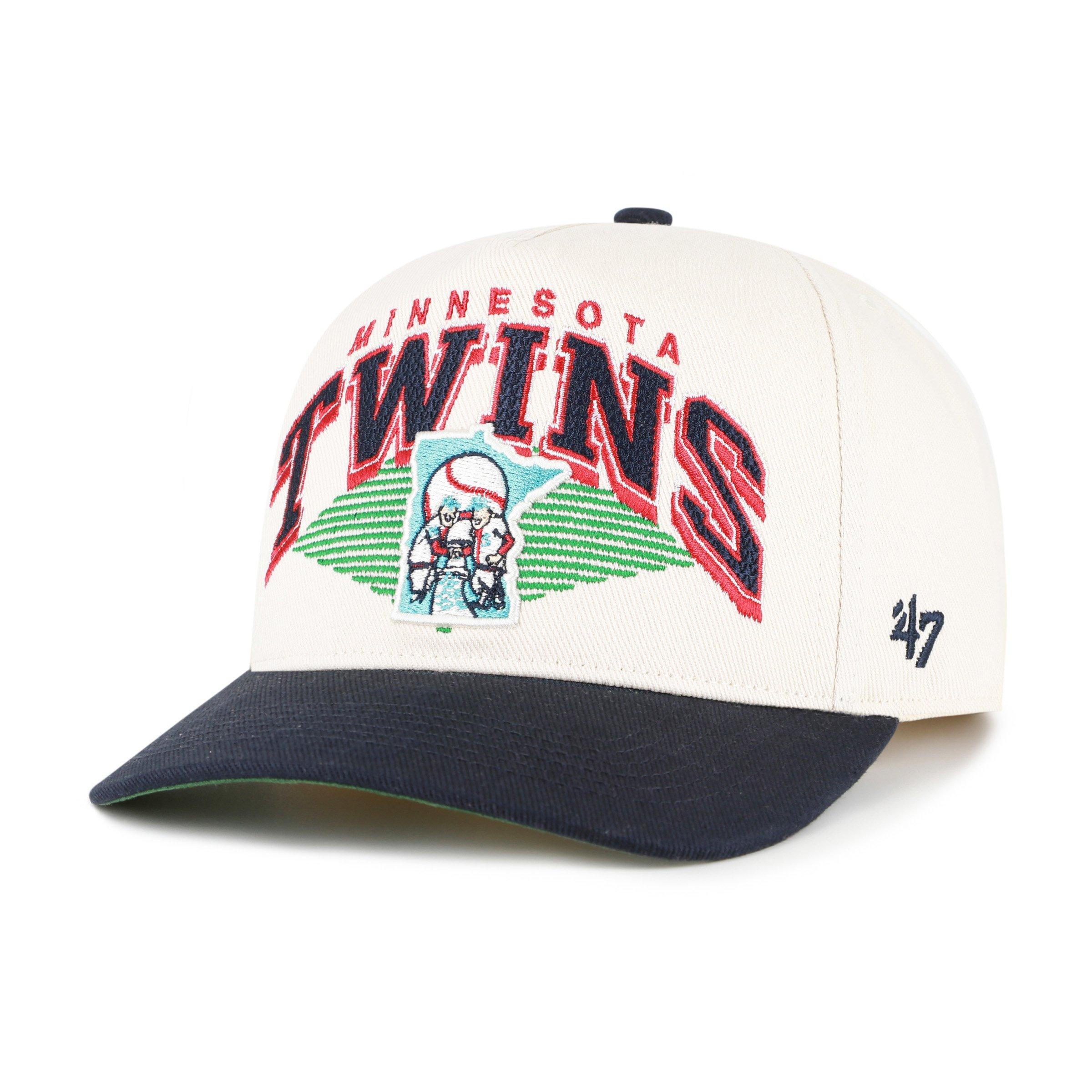 47 Minnesota Twins Cooperstown Pomona Hitch Snapback Hat - Natural