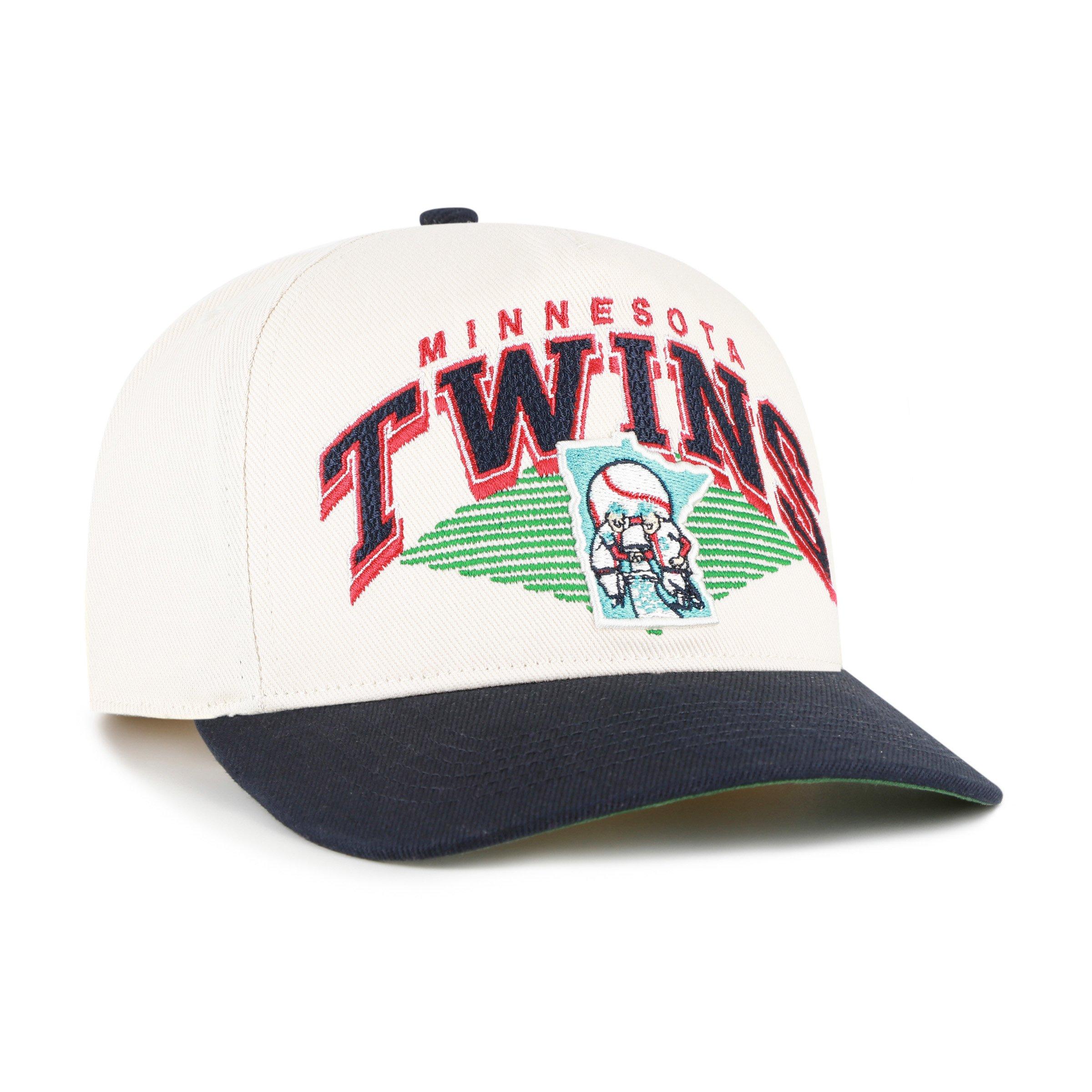 47 Minnesota Twins Cooperstown Pomona Hitch Snapback Hat - Natural