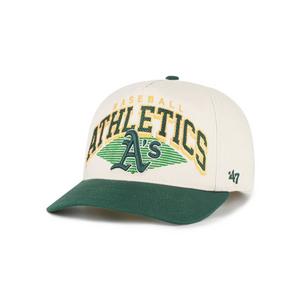 '47 Oakland Athletics Cooperstown Pomona Hitch Snapback Hat - Natural
