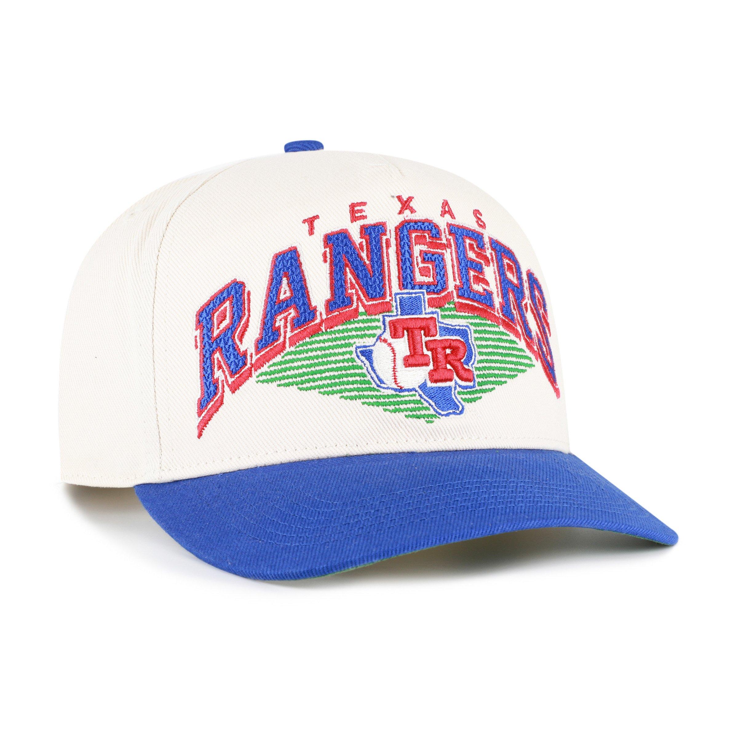 47 Texas Rangers Cooperstown Pomona Hitch Snapback Hat - Natural