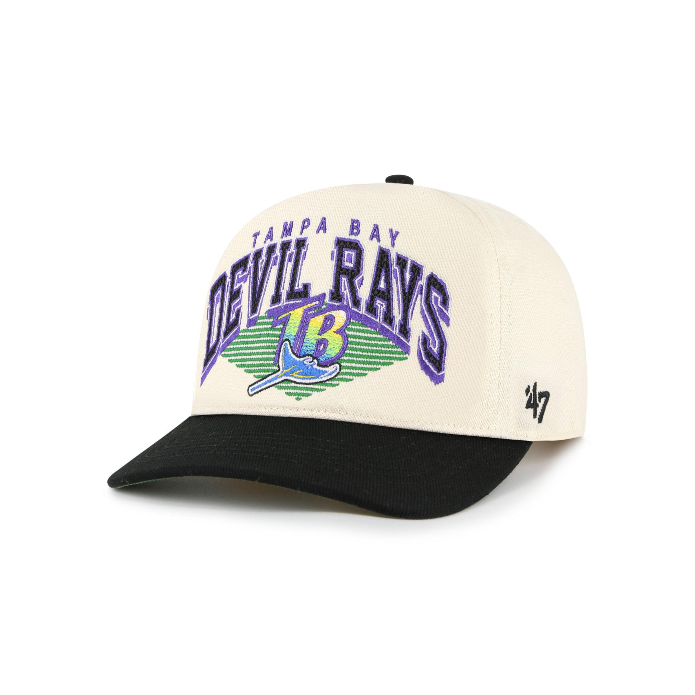 47 Tampa Bay Rays Cooperstown Pomona Hitch Natural Snapback Hat