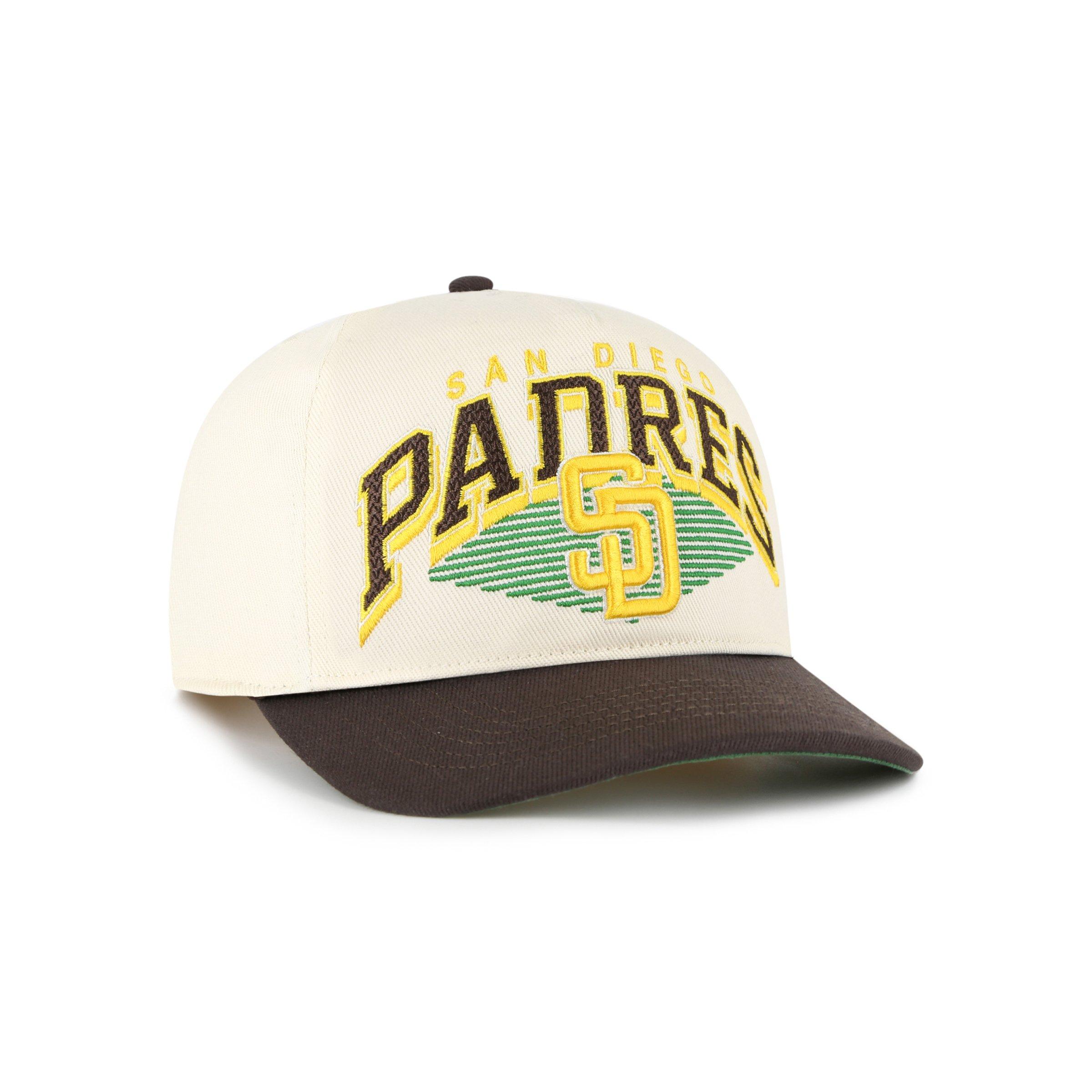 '47 San Diego Padres Cooperstown Pomona Hitch Snapback Hat - Natural - NATURAL Thumbnail View 2