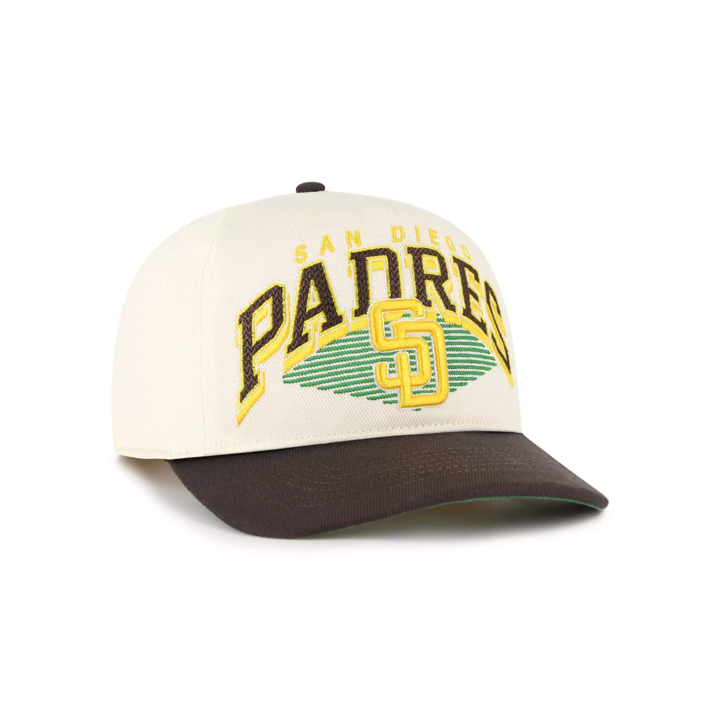47 San Diego Padres Cooperstown Pomona Hitch Snapback Hat  - Natural - NATURAL