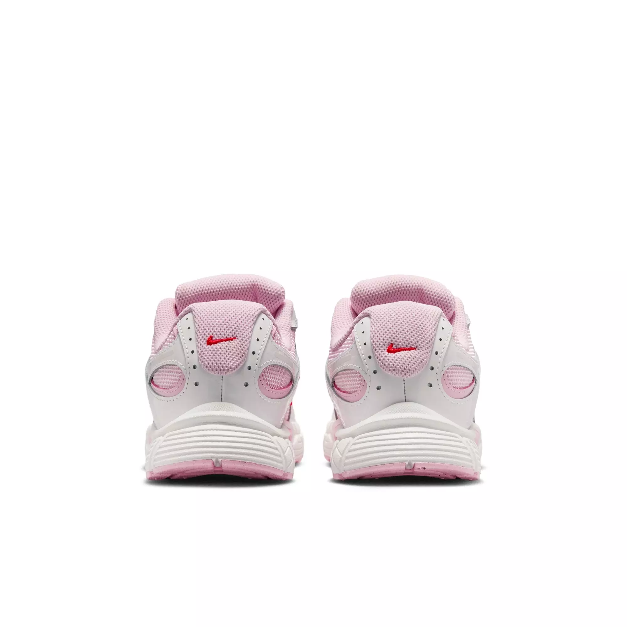 Nike V5 RNR "Summit White/Lt Crimson/Pink Foam" Grade School Girls' Shoe - PINK/RED