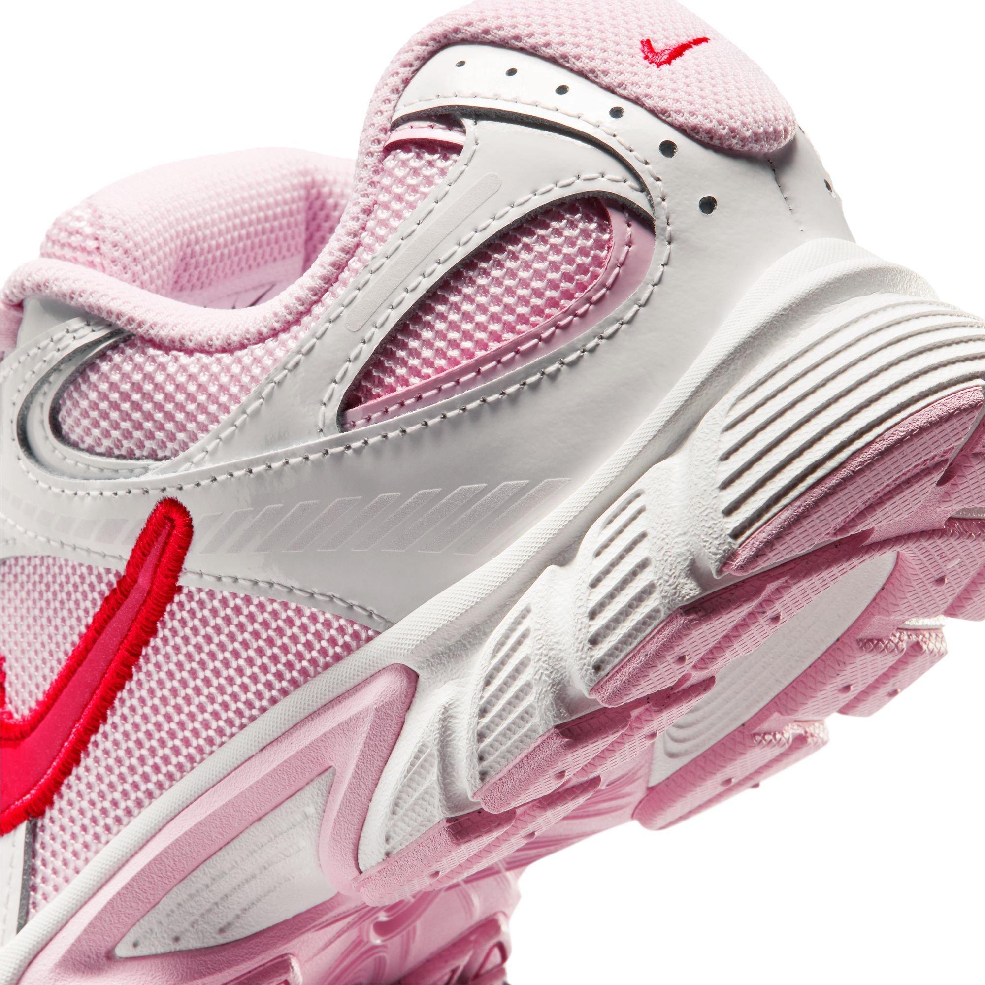 Nike V5 RNR Grade School Girls' "Summit White/Lt Crimson/Pink Foam" Shoe