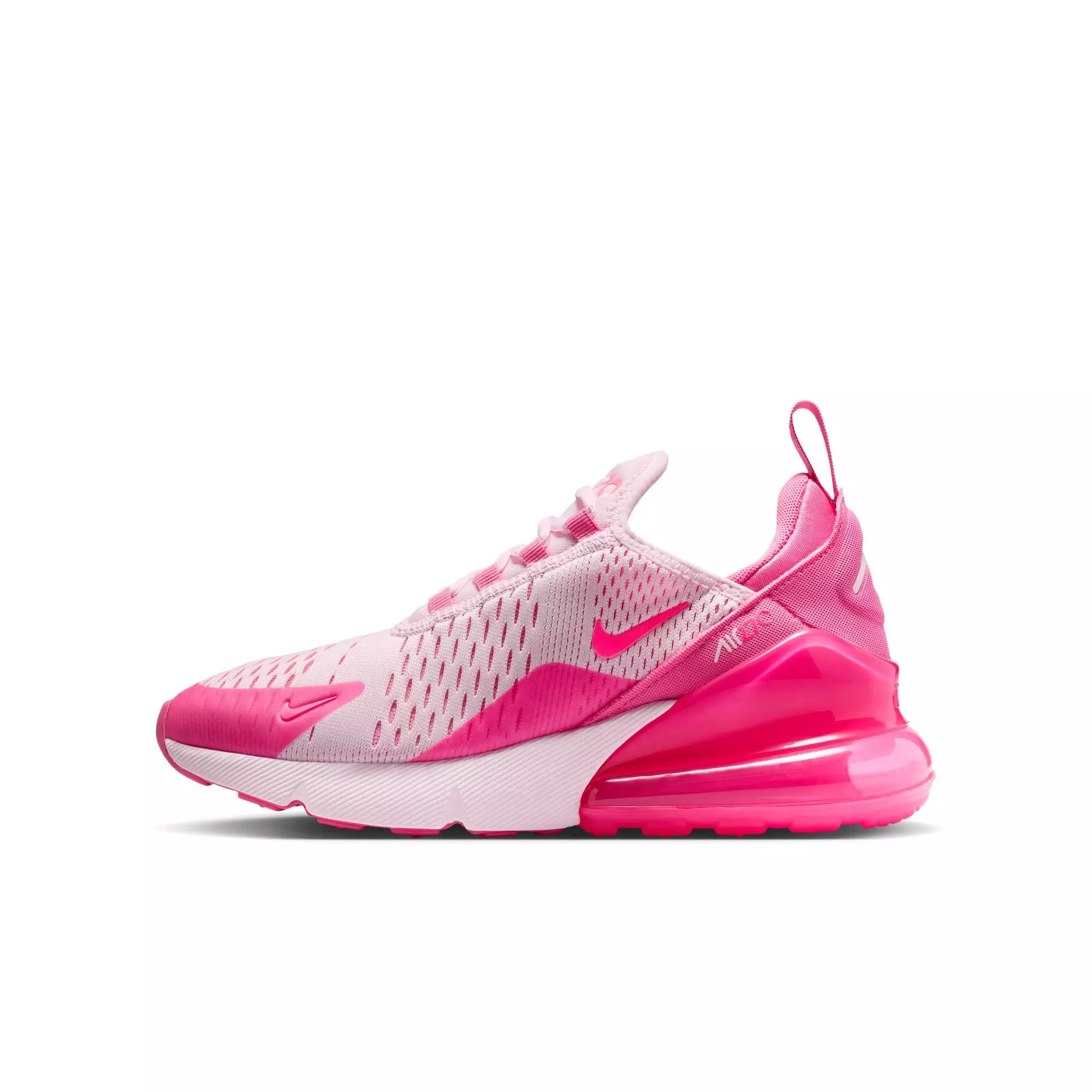 Nike Air Max 270 "Pink Foam/Hyper Pink/Pinksicle/White" Grade School Girls' Shoe - PINK