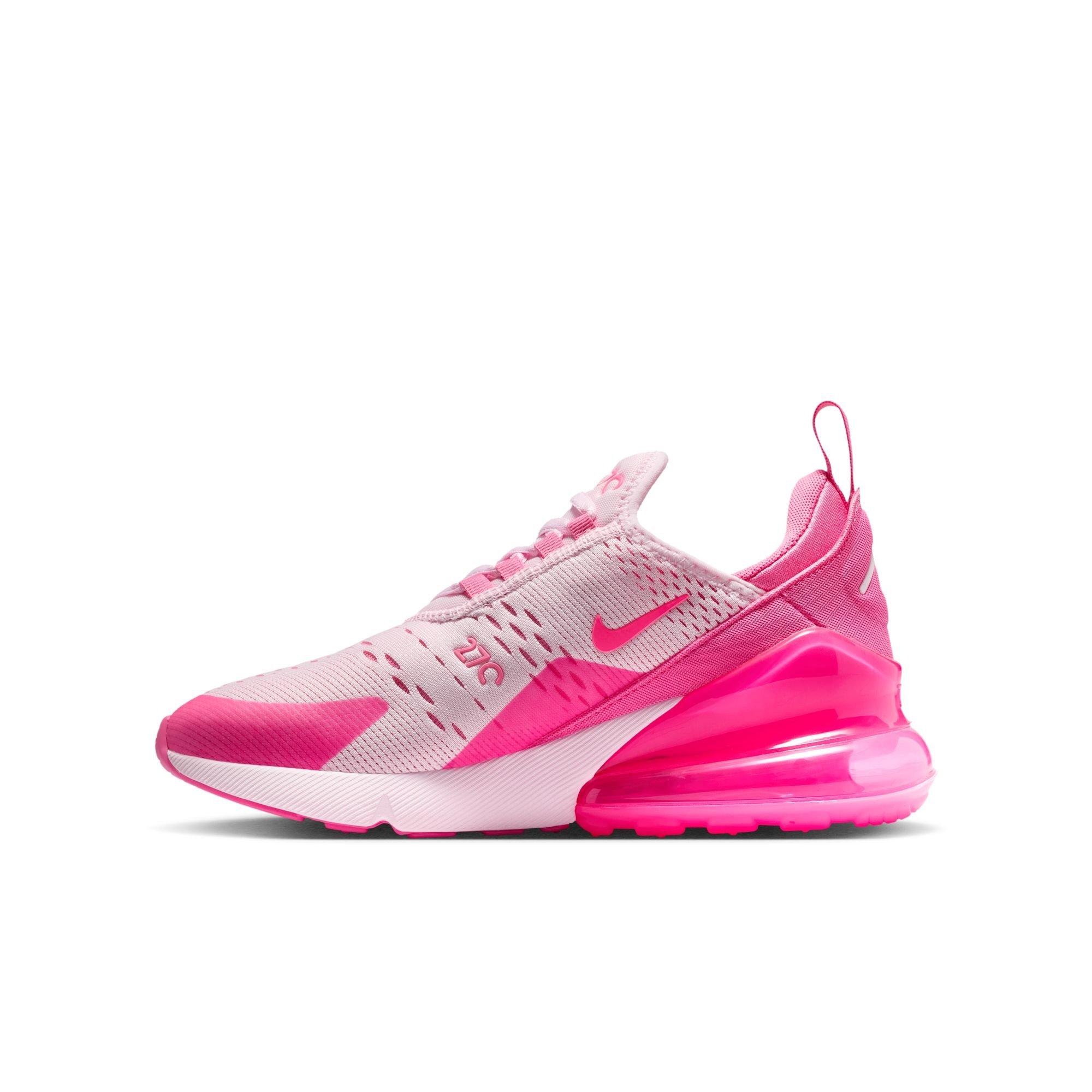 Nike Air Max 270 Grade School Girls' "Pink Foam/Hyper Pink/Pinksicle/White" Shoe