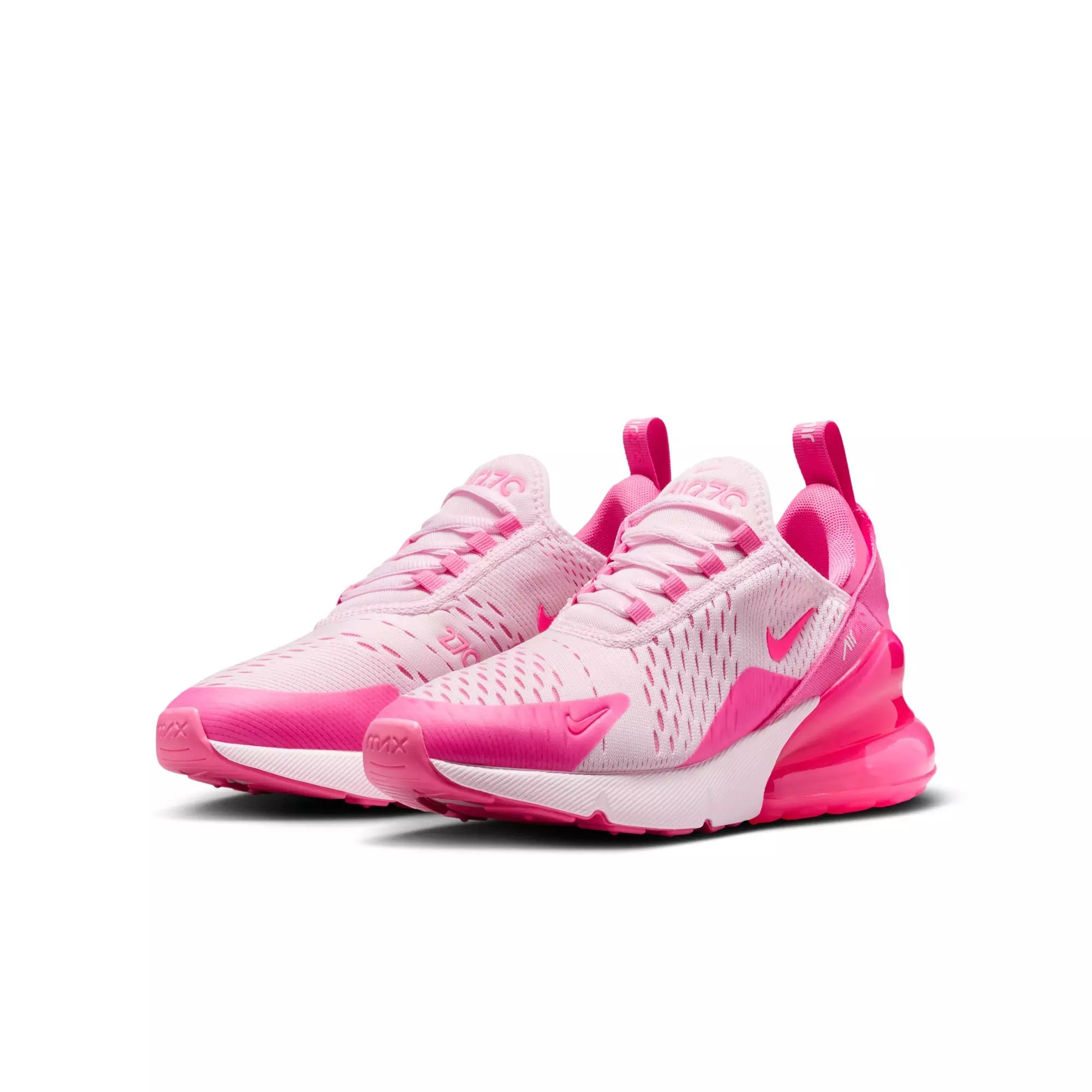 Nike Air Max 270 "Pink Foam/Hyper Pink/Pinksicle/White" Grade School Girls' Shoe - PINK