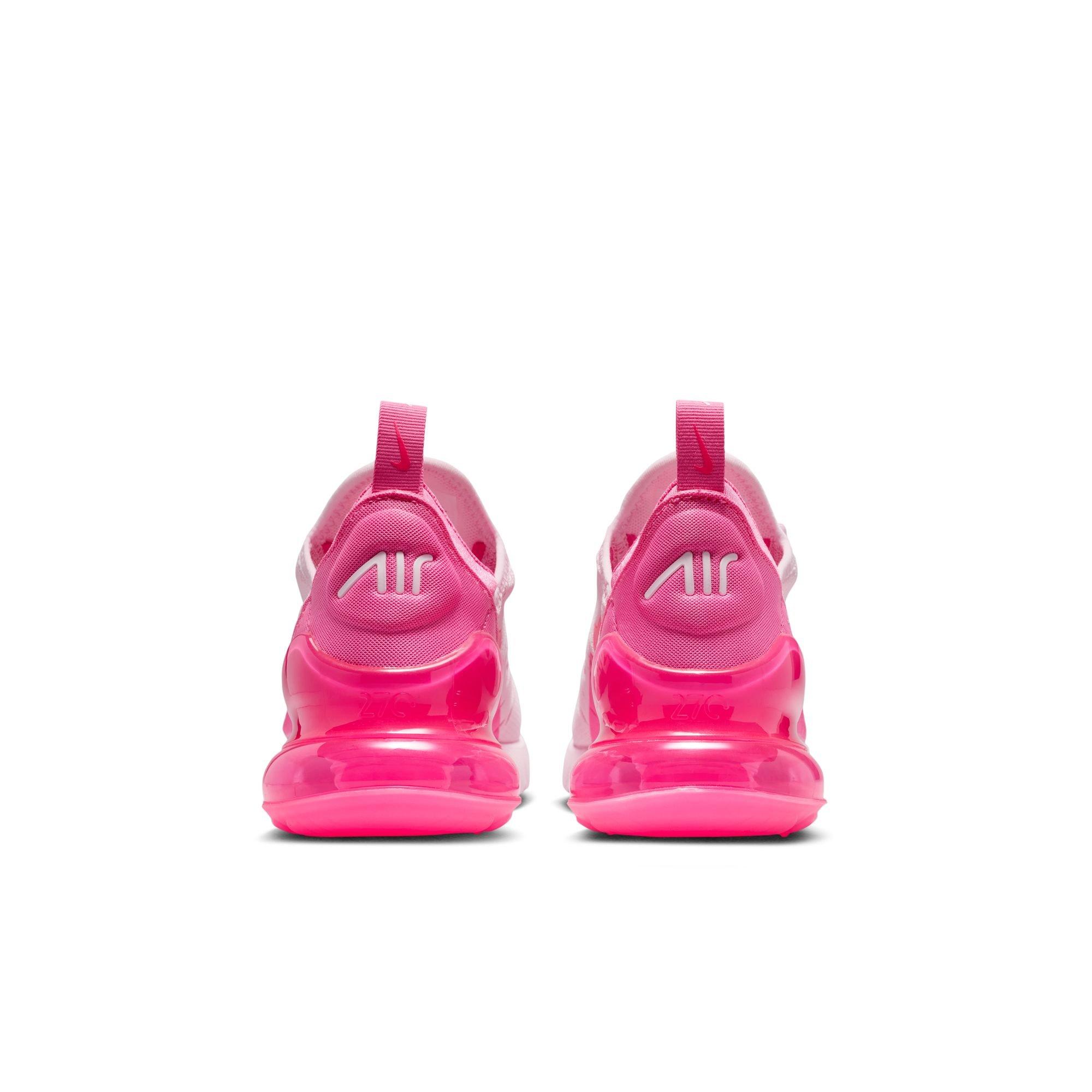 Nike Air Max 270 Grade School Girls' "Pink Foam/Hyper Pink/Pinksicle/White" Shoe