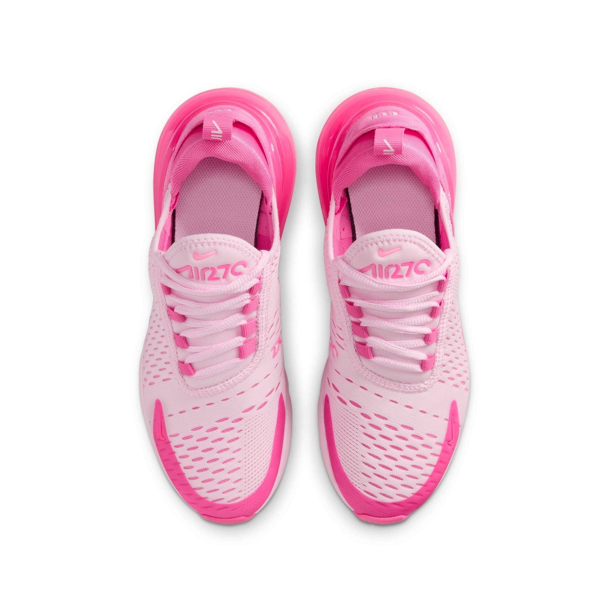 Nike Air Max 270 Grade School Girls' "Pink Foam/Hyper Pink/Pinksicle/White" Shoe