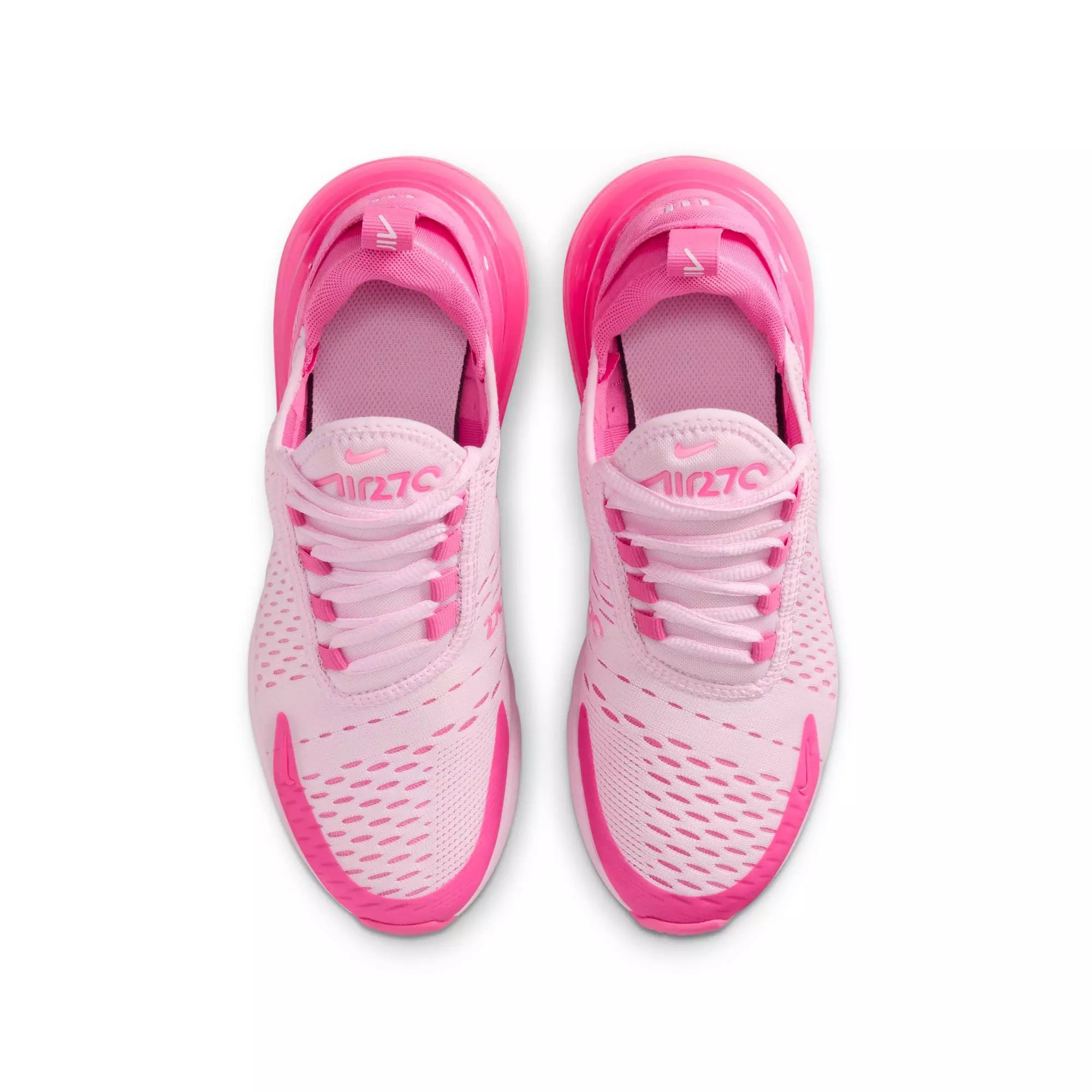Nike Air Max 270 "Pink Foam/Hyper Pink/Pinksicle/White" Grade School Girls' Shoe - PINK