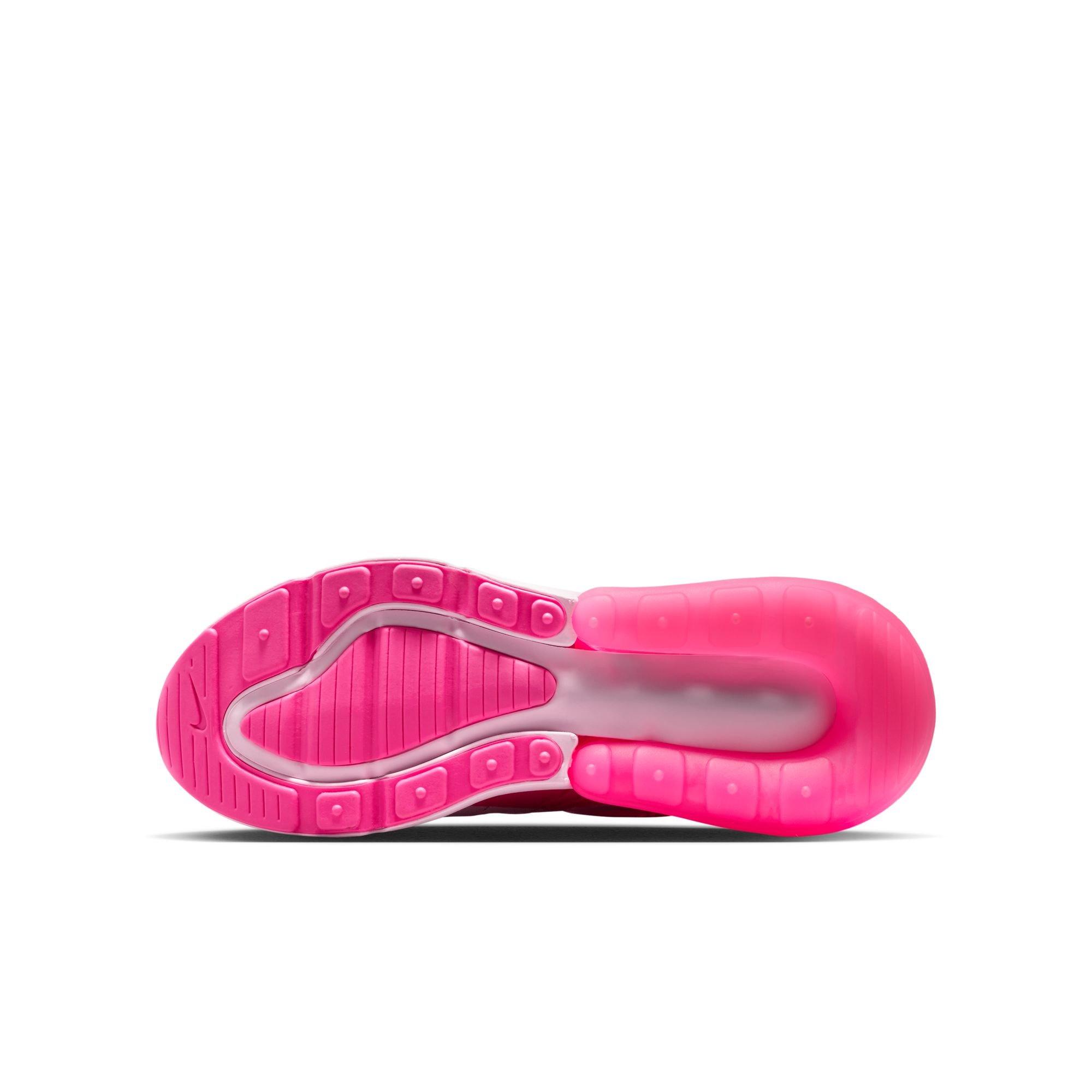 Nike Air Max 270 Grade School Girls' "Pink Foam/Hyper Pink/Pinksicle/White" Shoe