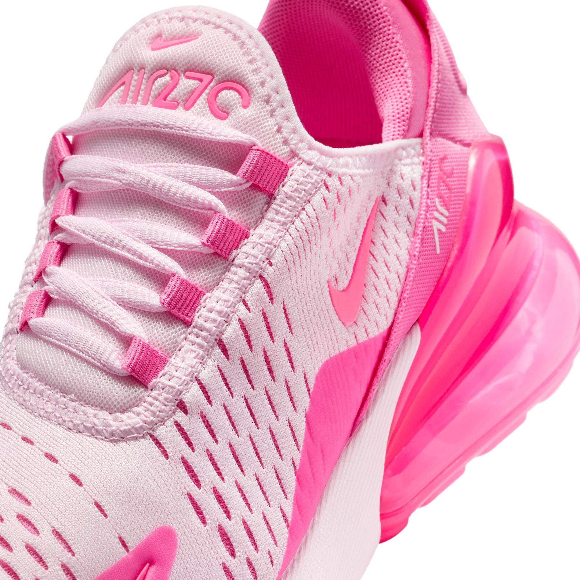 Nike Air Max 270 Grade School Girls' "Pink Foam/Hyper Pink/Pinksicle/White" Shoe