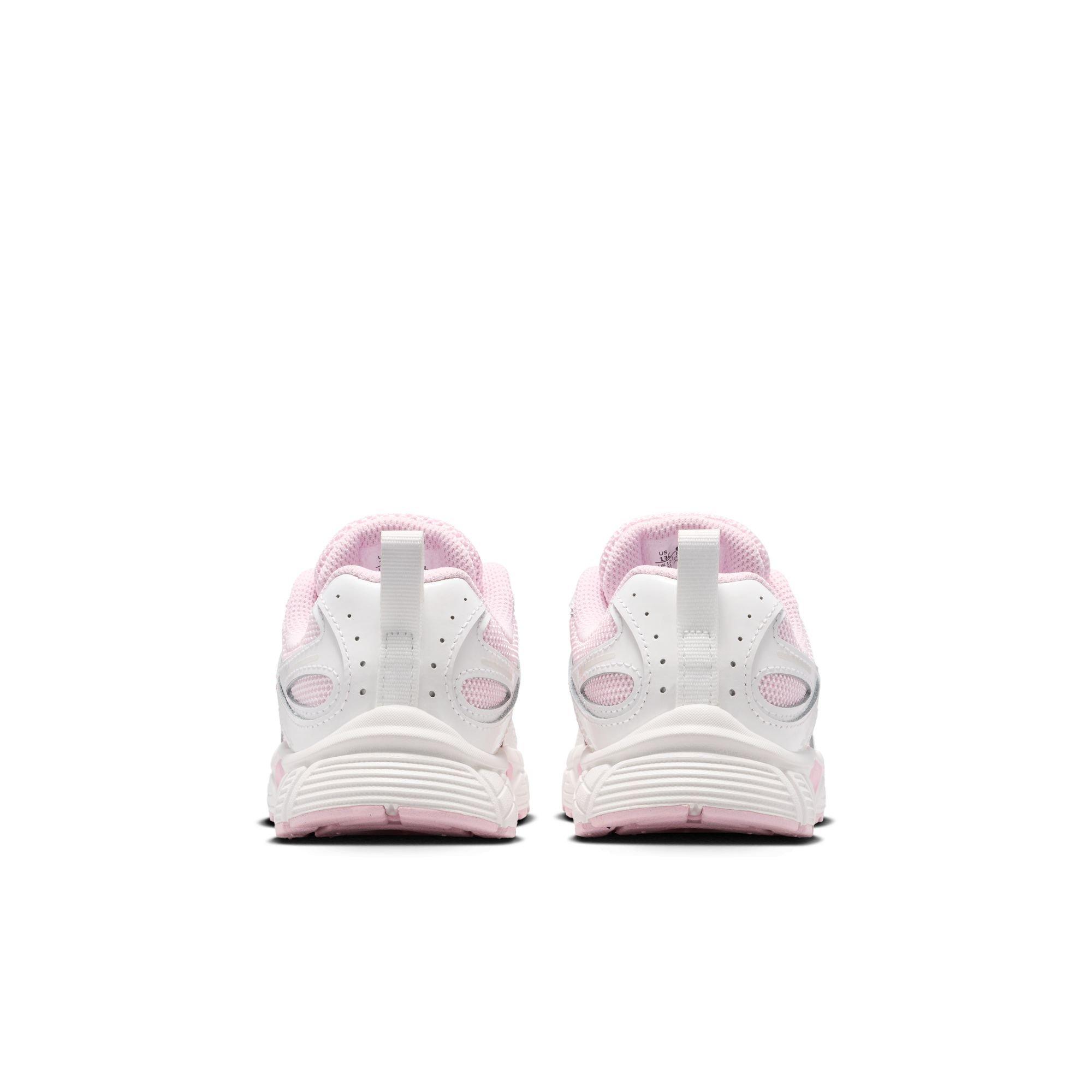 Nike V5 RNR Preschool Girls' "Summit White/Lt Crimson/Pink Foam" Shoe