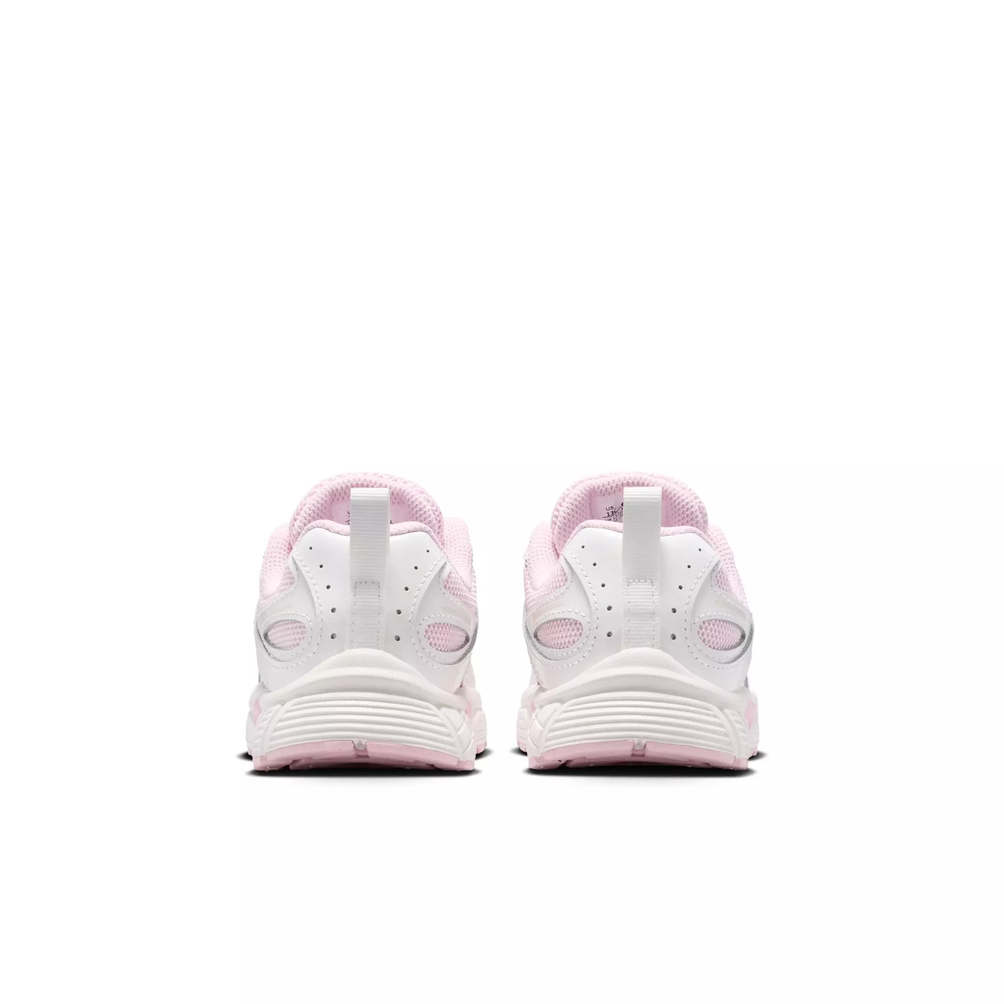 Nike V5 RNR "Summit White/Lt Crimson/Pink Foam" Preschool Girls' Shoe - PINK/RED