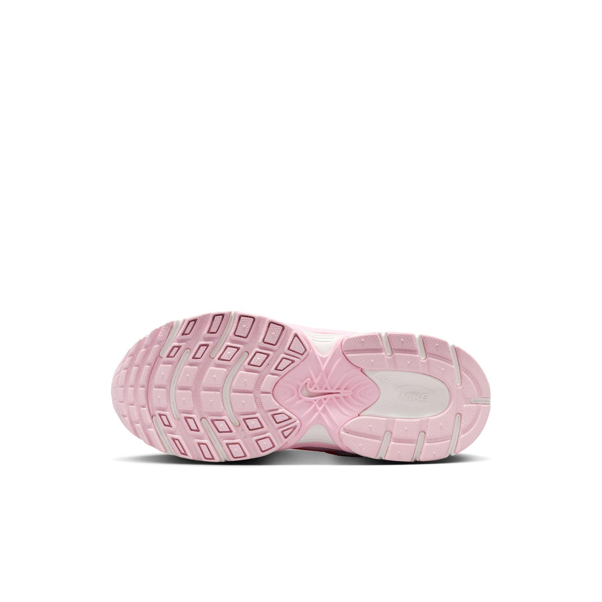 Nike V5 RNR Preschool Girls' "Summit White/Lt Crimson/Pink Foam" Shoe