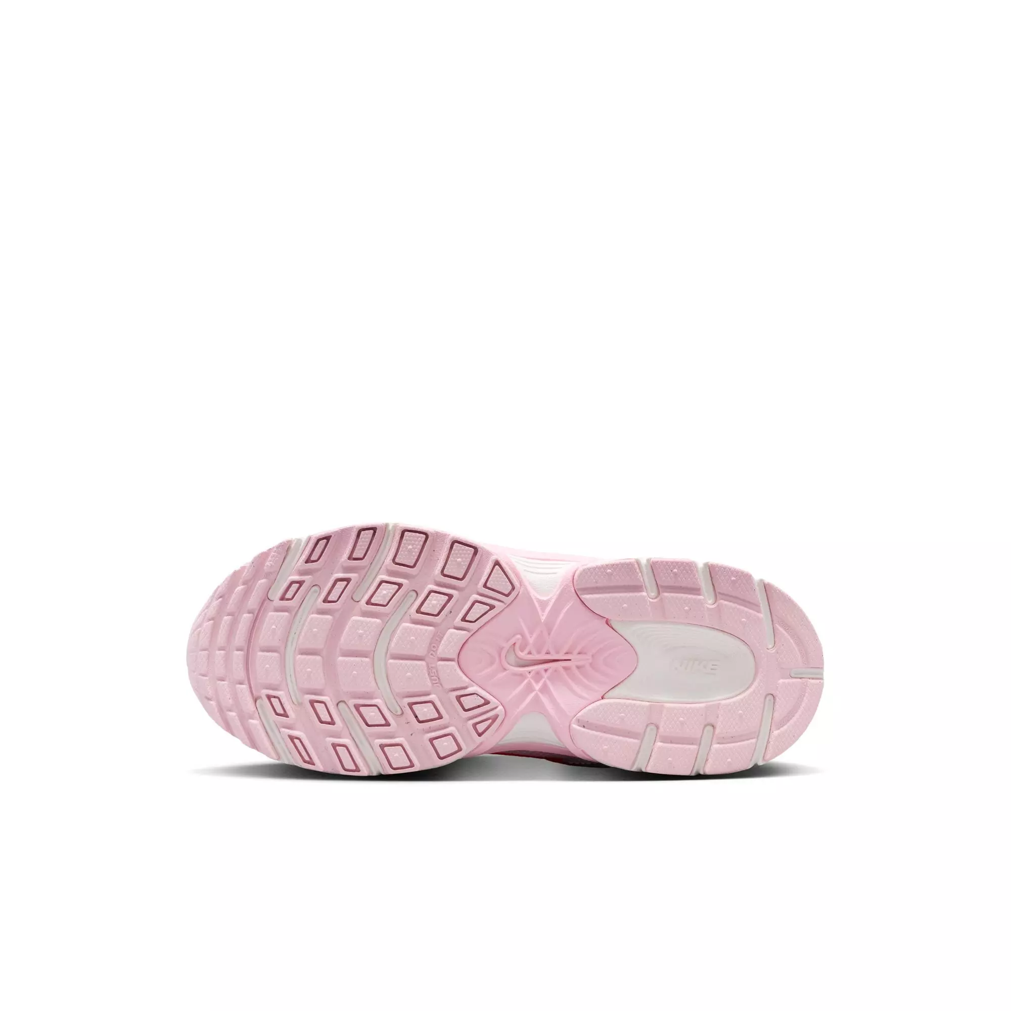 Nike V5 RNR "Summit White/Lt Crimson/Pink Foam" Preschool Girls' Shoe - PINK/RED