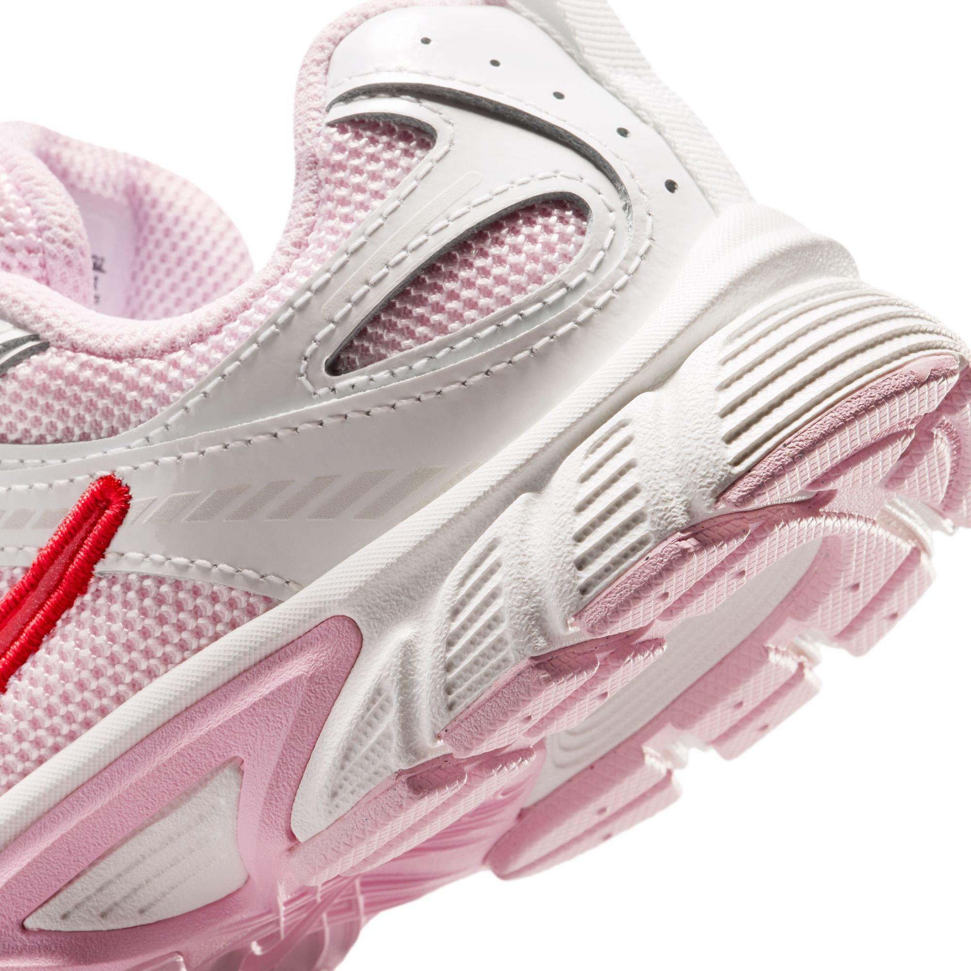 Nike V5 RNR Preschool Girls' "Summit White/Lt Crimson/Pink Foam" Shoe